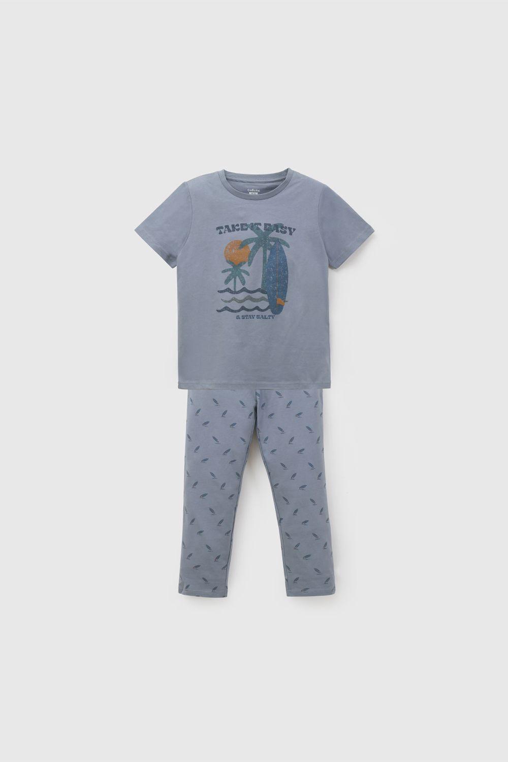 Pijama Azul Niño 7586 Colloky-0