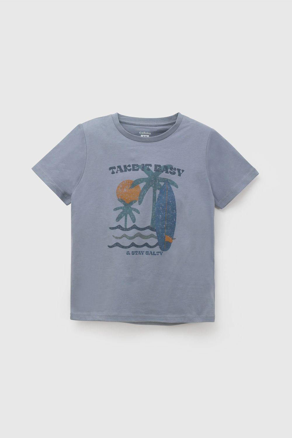 Pijama Azul Niño 7586 Colloky-1