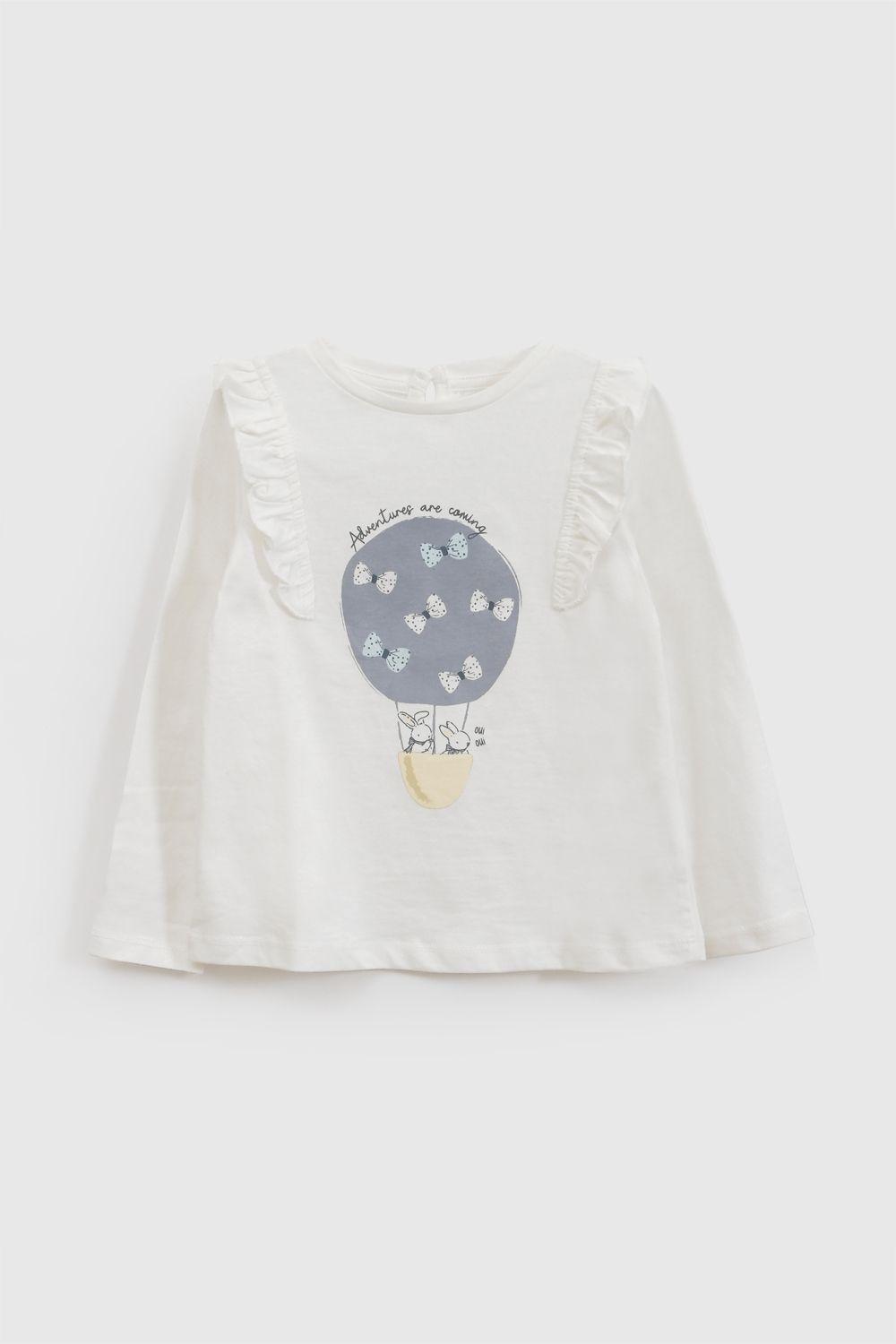 Polera Niña Blanco 8229 Colloky-0