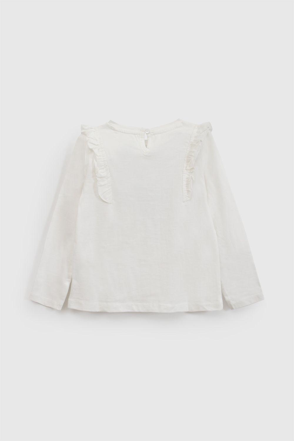 Polera Niña Blanco 8229 Colloky-1