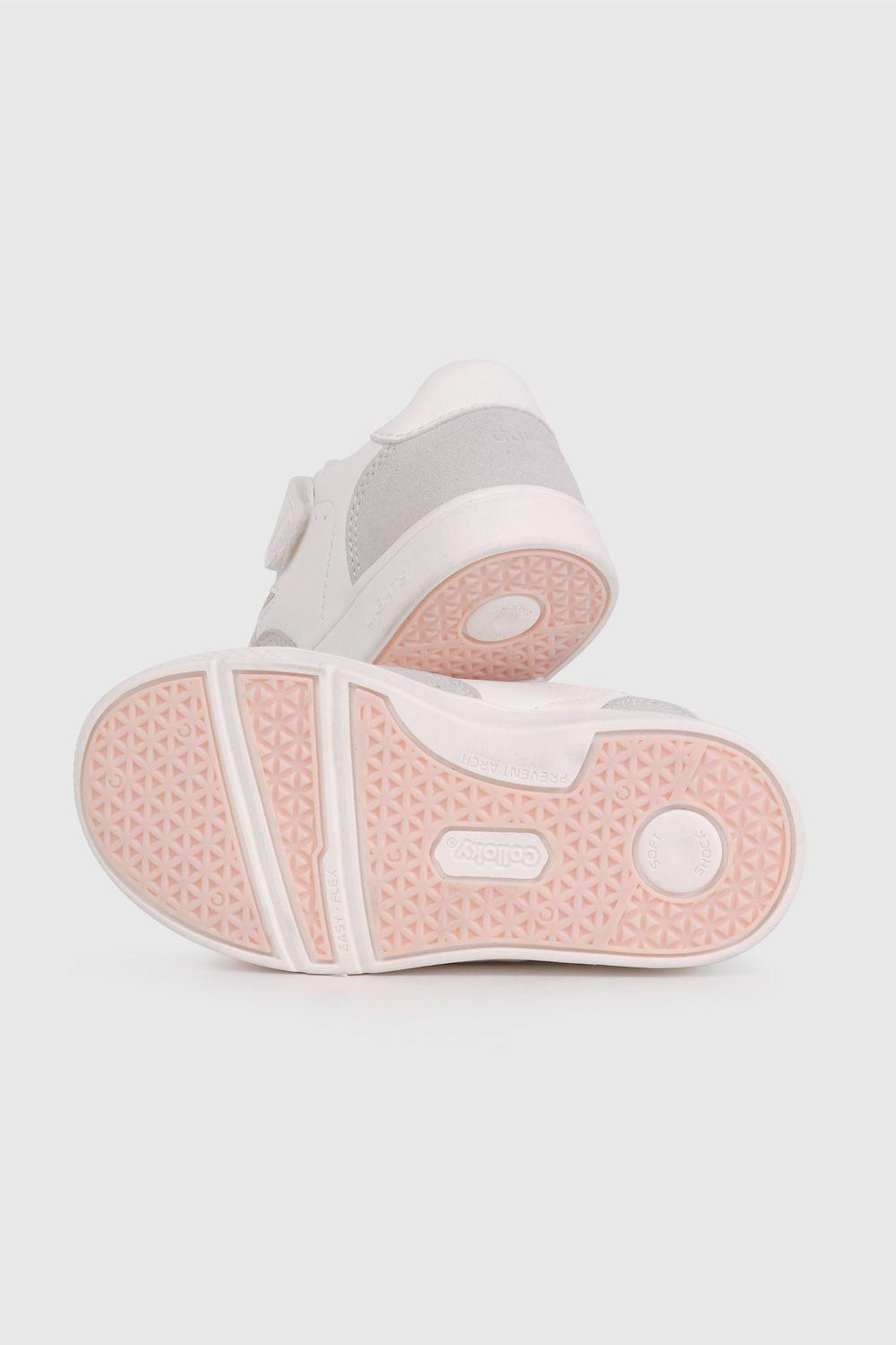 Zapatilla de Luces Blanca con Estrellas 47020210V26-2