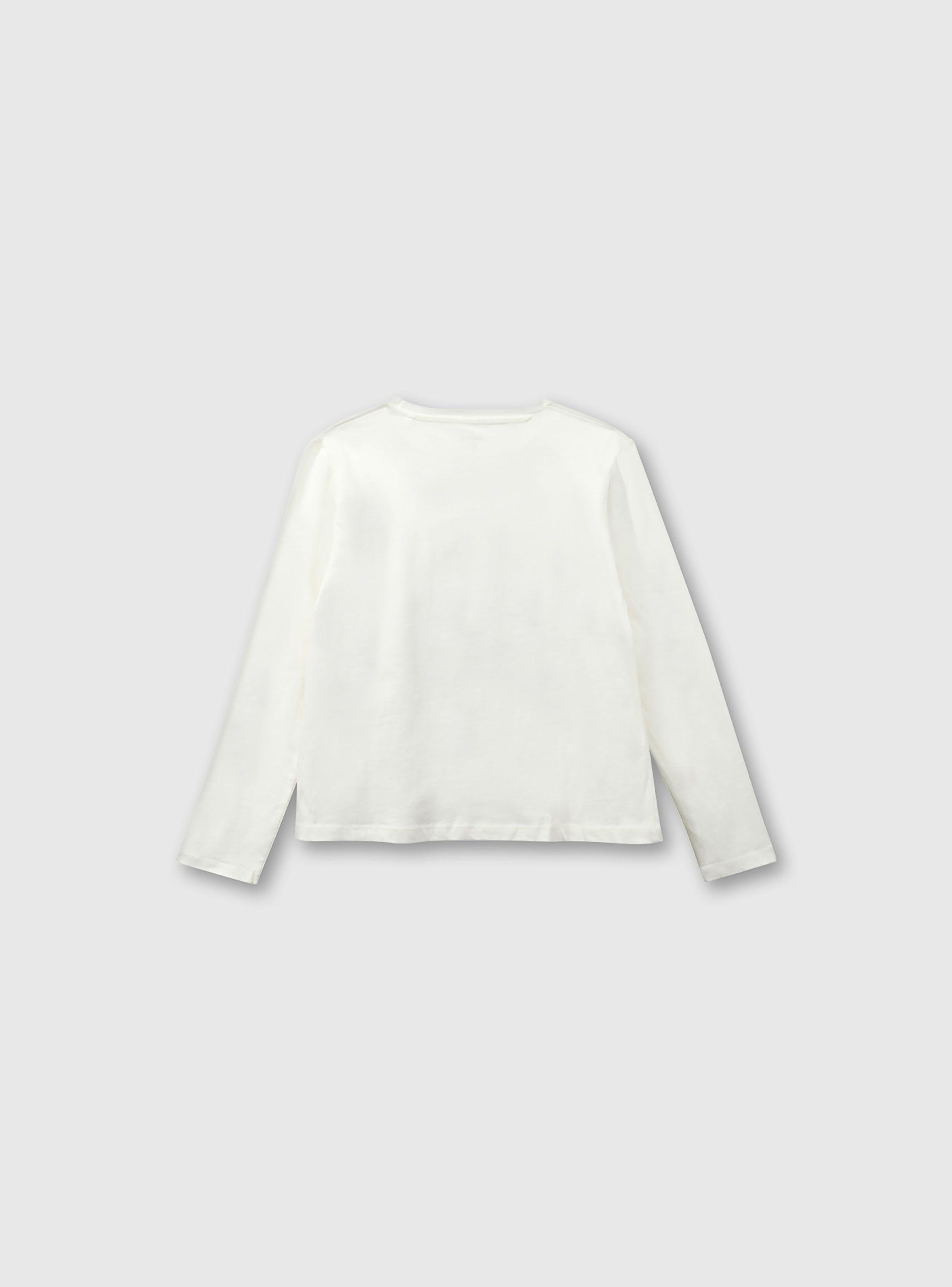 Polera Blanca de Niña-1