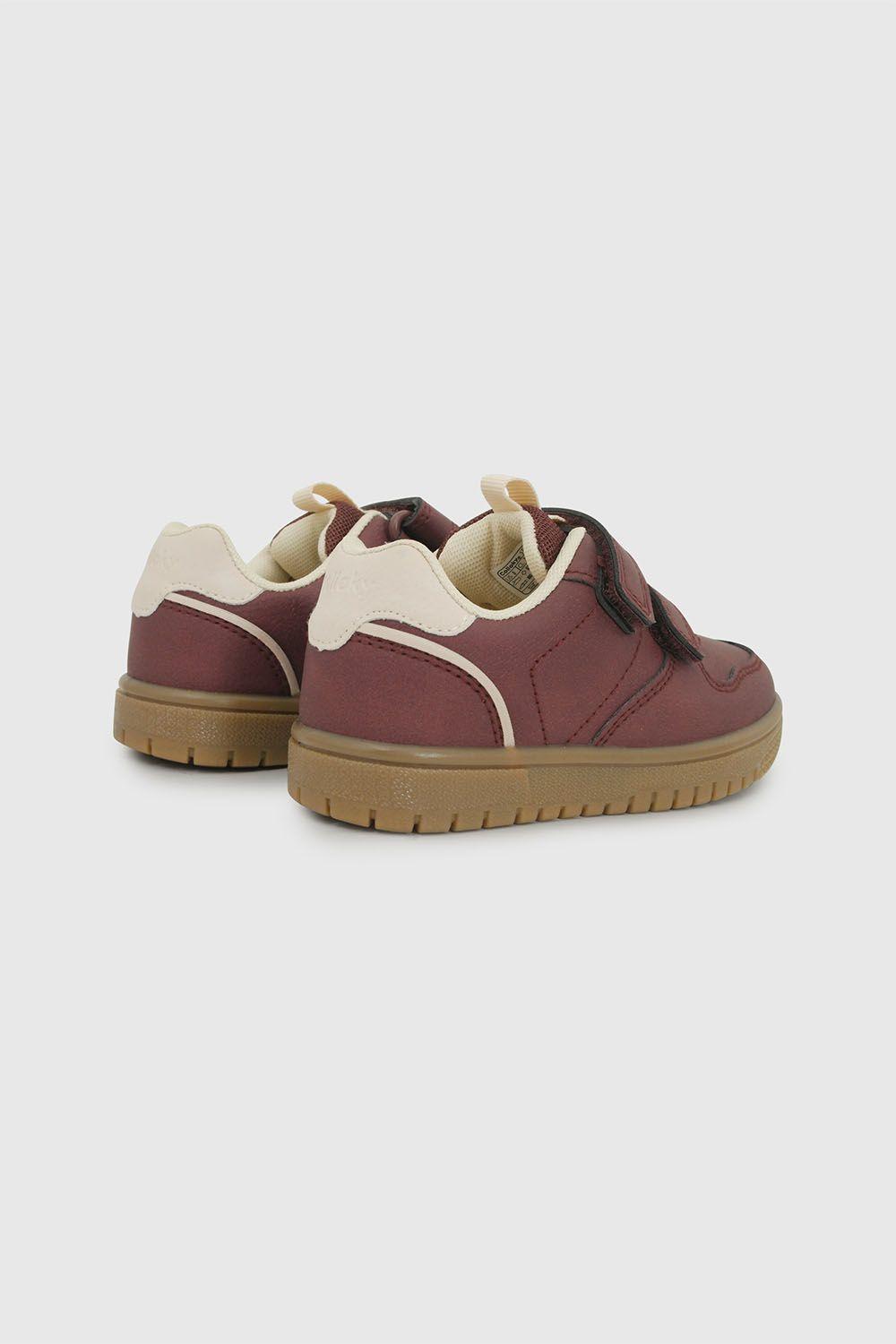 Zapatilla Niño Burdeo 8332 Colloky-4