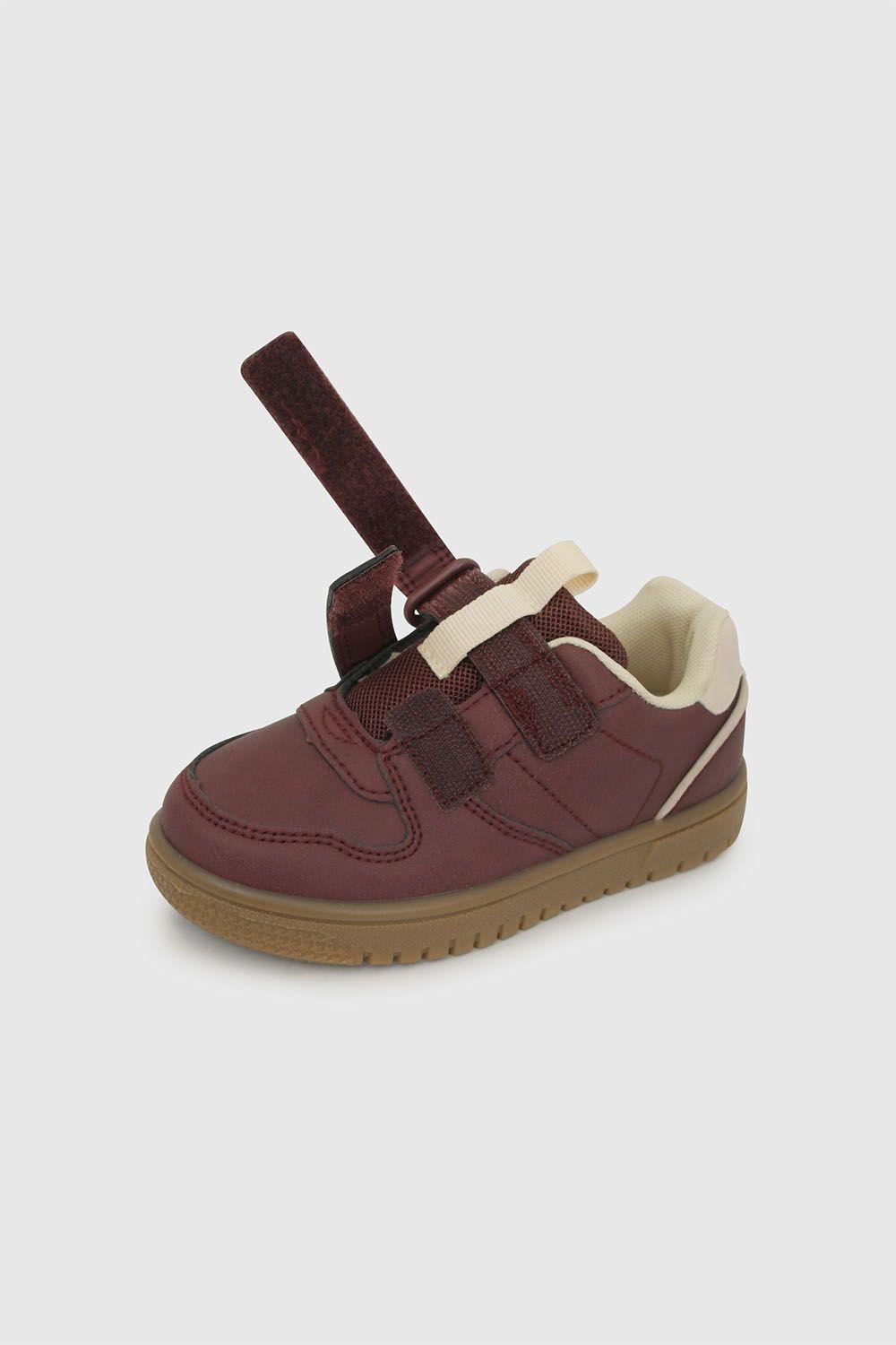 Zapatilla Niño Burdeo 8332 Colloky-5