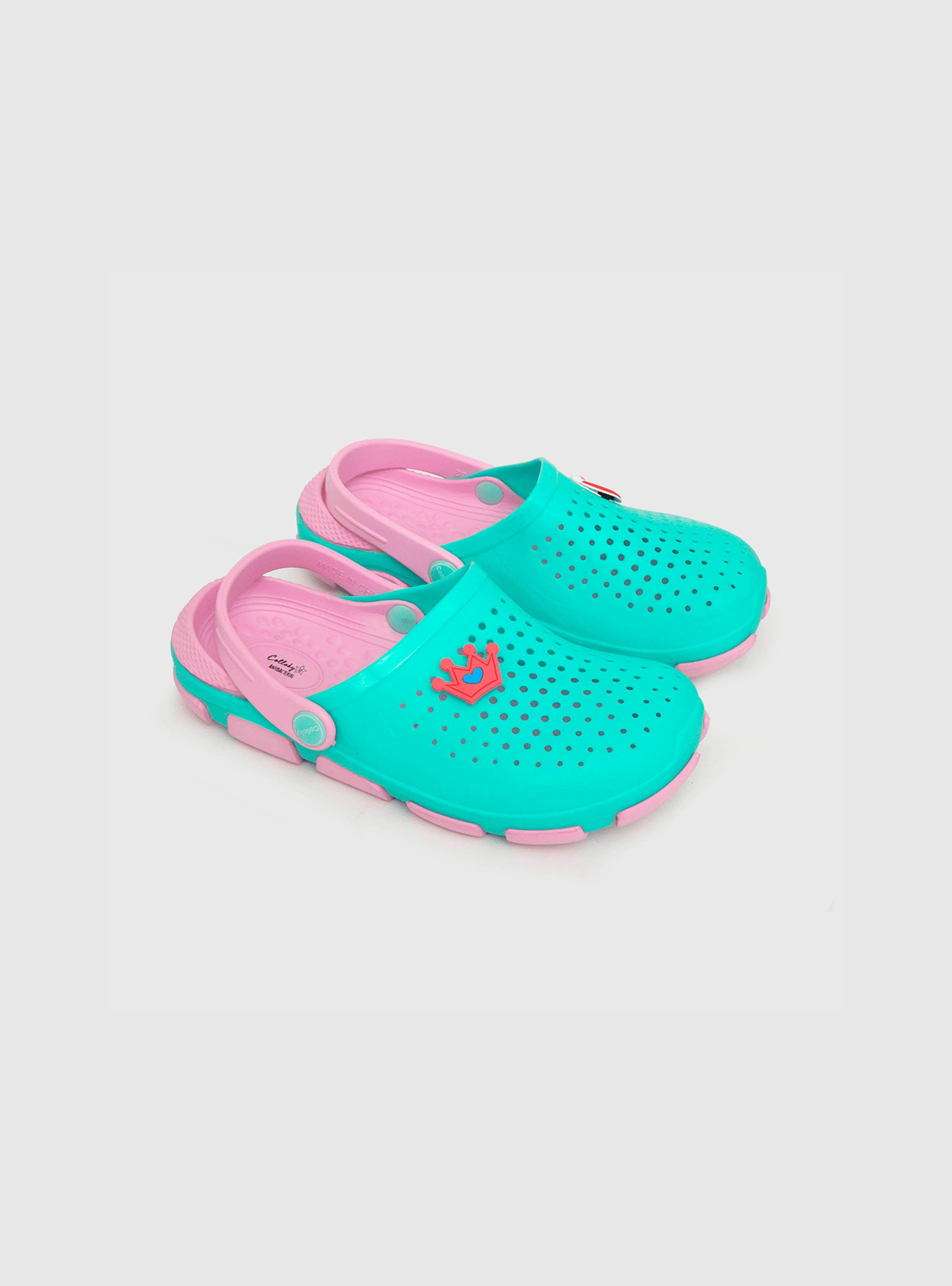 Sandalia Pvc De Niña Verde Menta (28 A 33) Colloky-0
