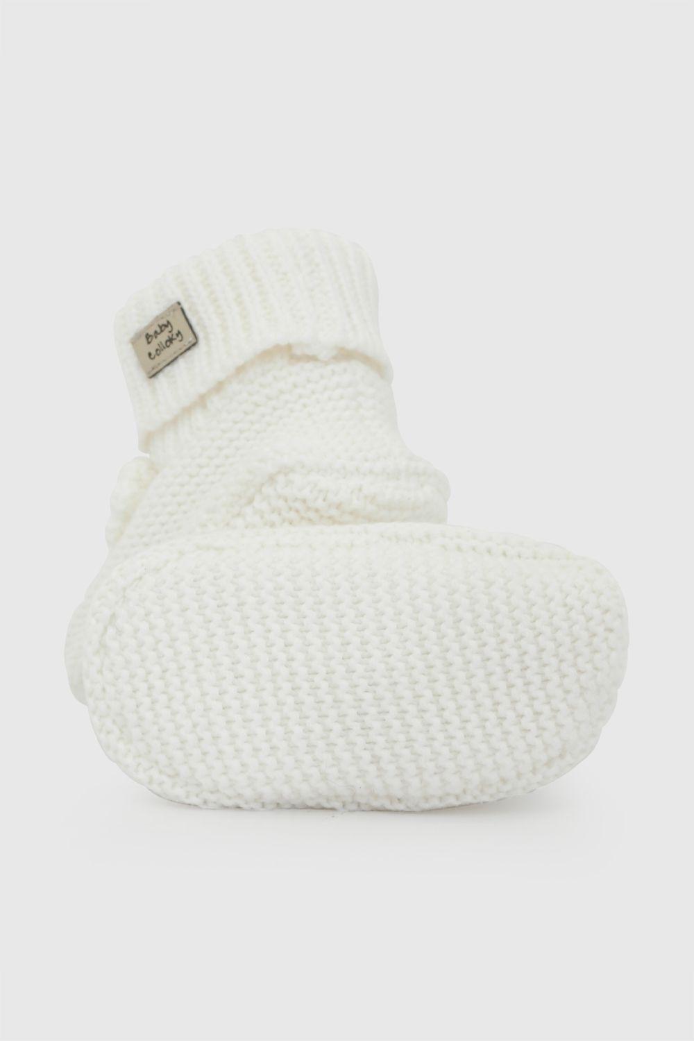 Zapato tejido niña blanco 0/6m - 6/12m-2