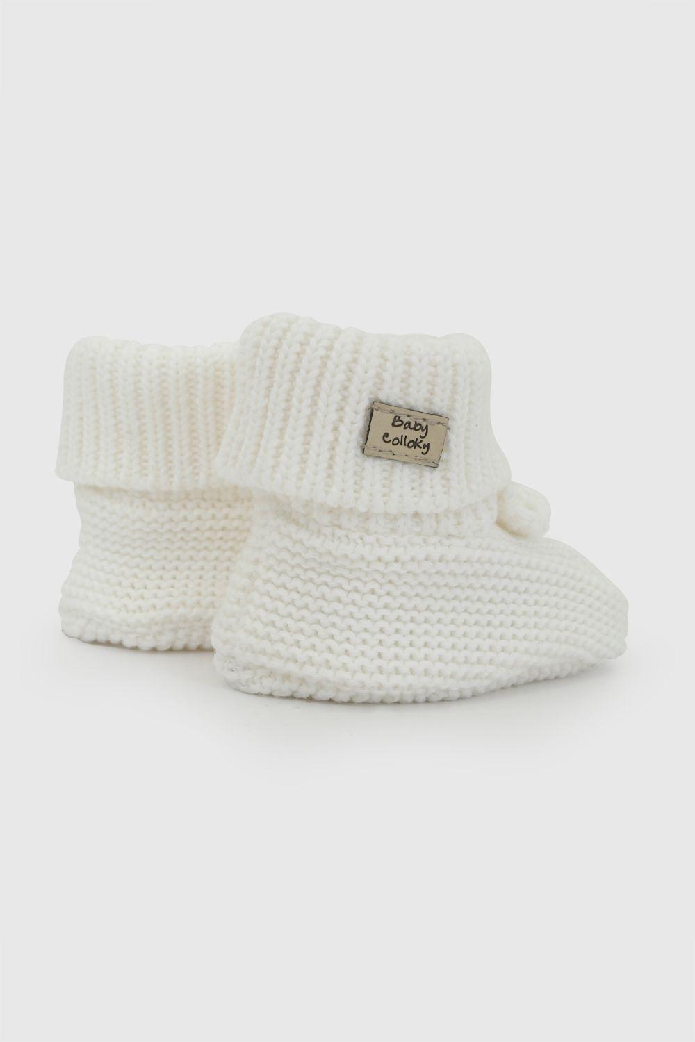 Zapato tejido niña blanco 0/6m - 6/12m-4
