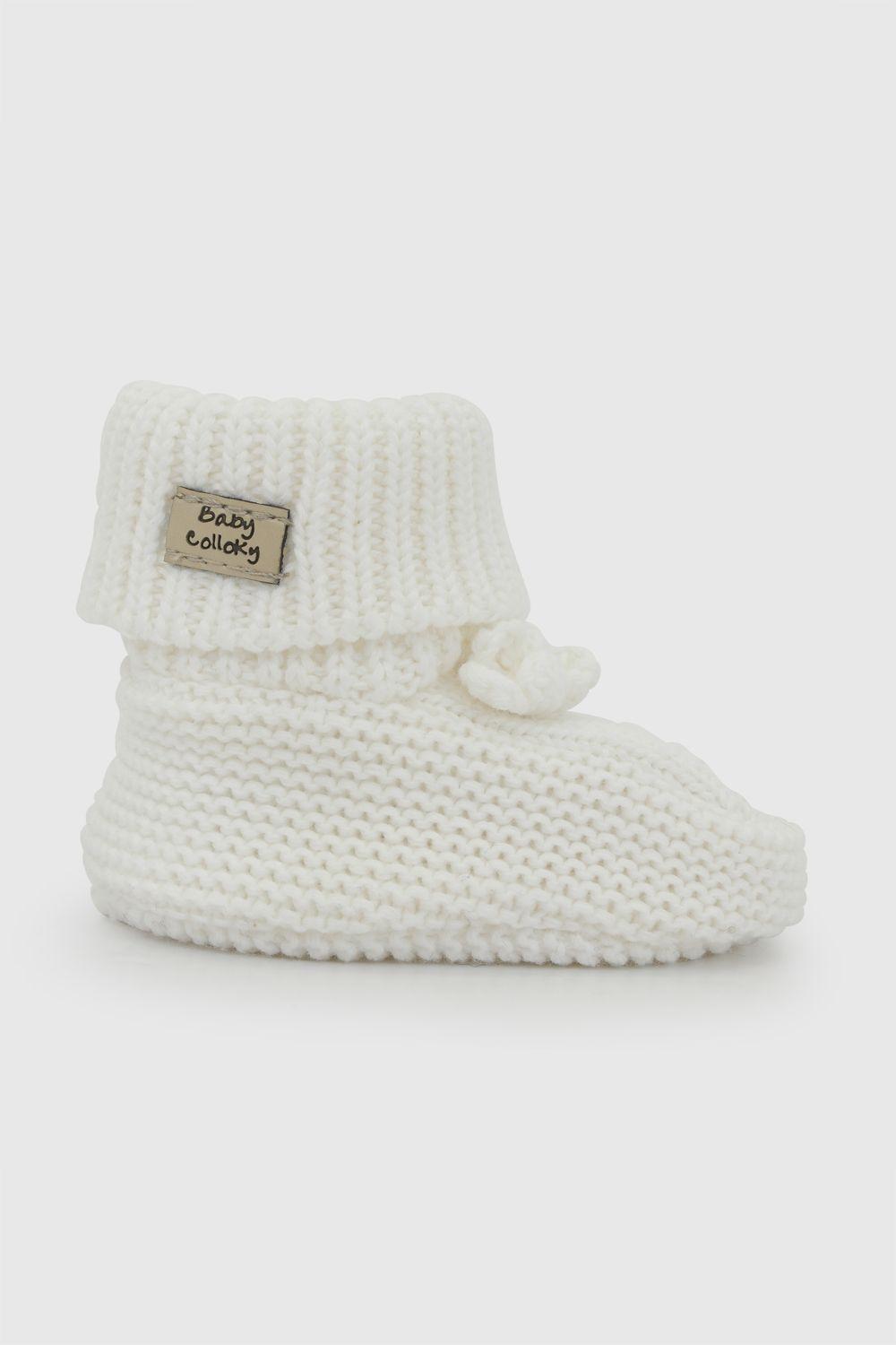 Zapato tejido niña blanco 0/6m - 6/12m-2