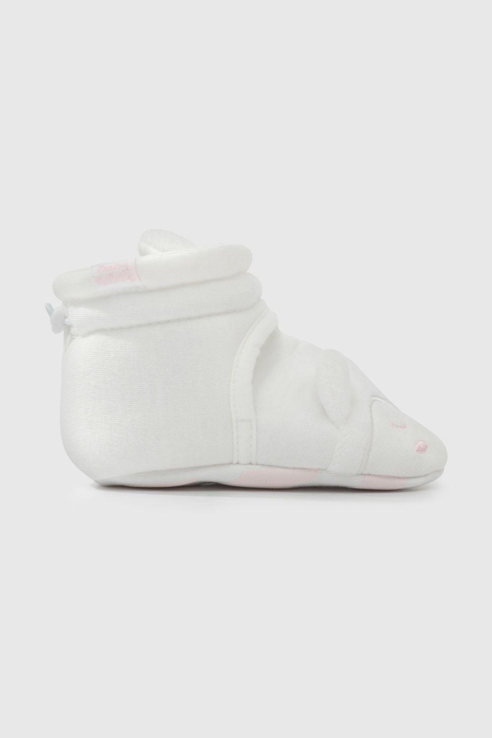 Pantufla Blanca de Niña (18 a 21)-1