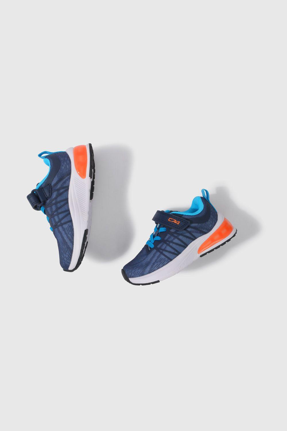 Zapatilla Deportiva Azul-3