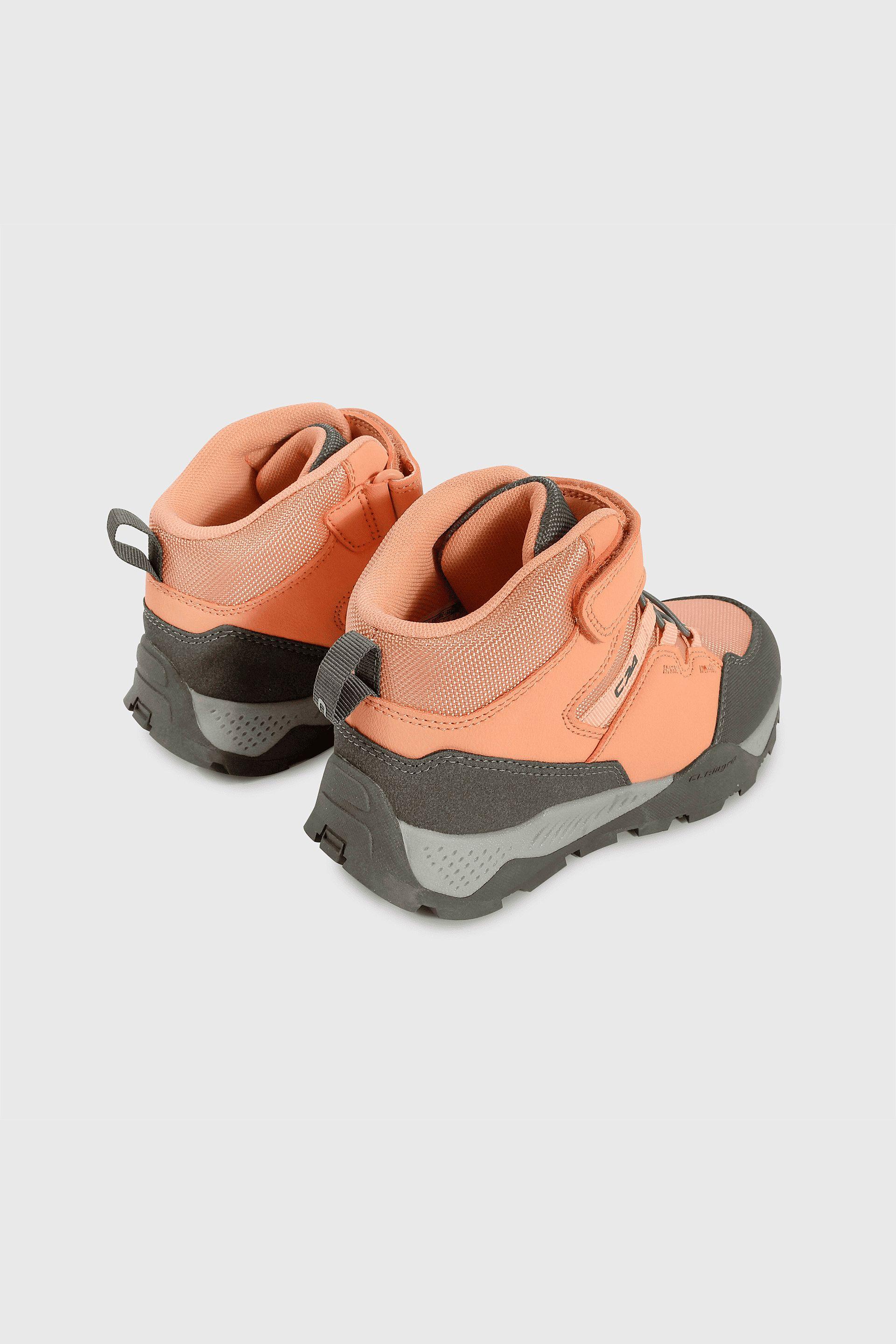 Botín Outdoor Rojo de Niño con Velcro y Cordón Elástico Talla 28 al 38 3607-4