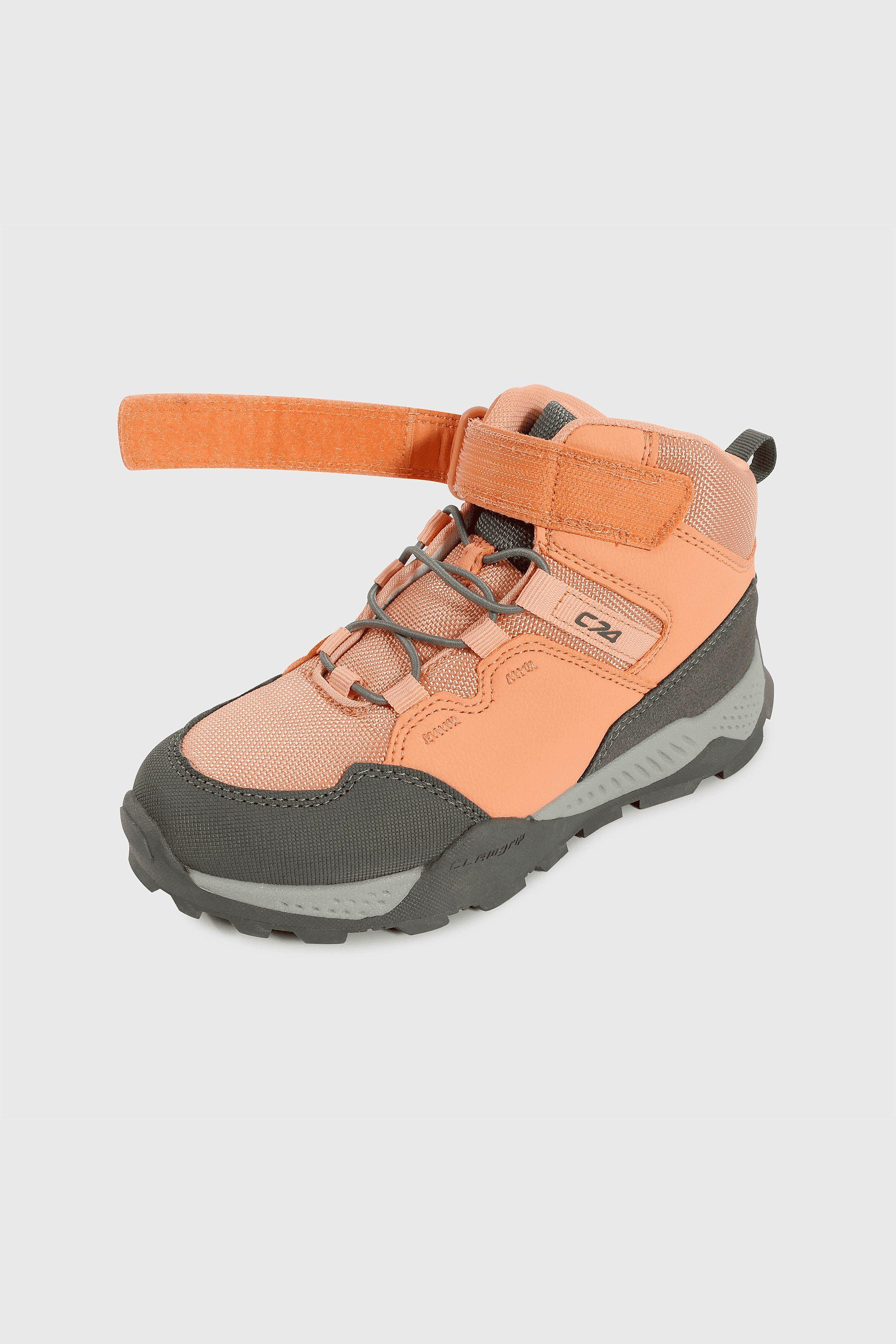 Botín Outdoor Rojo de Niño con Velcro y Cordón Elástico Talla 28 al 38 3607-5