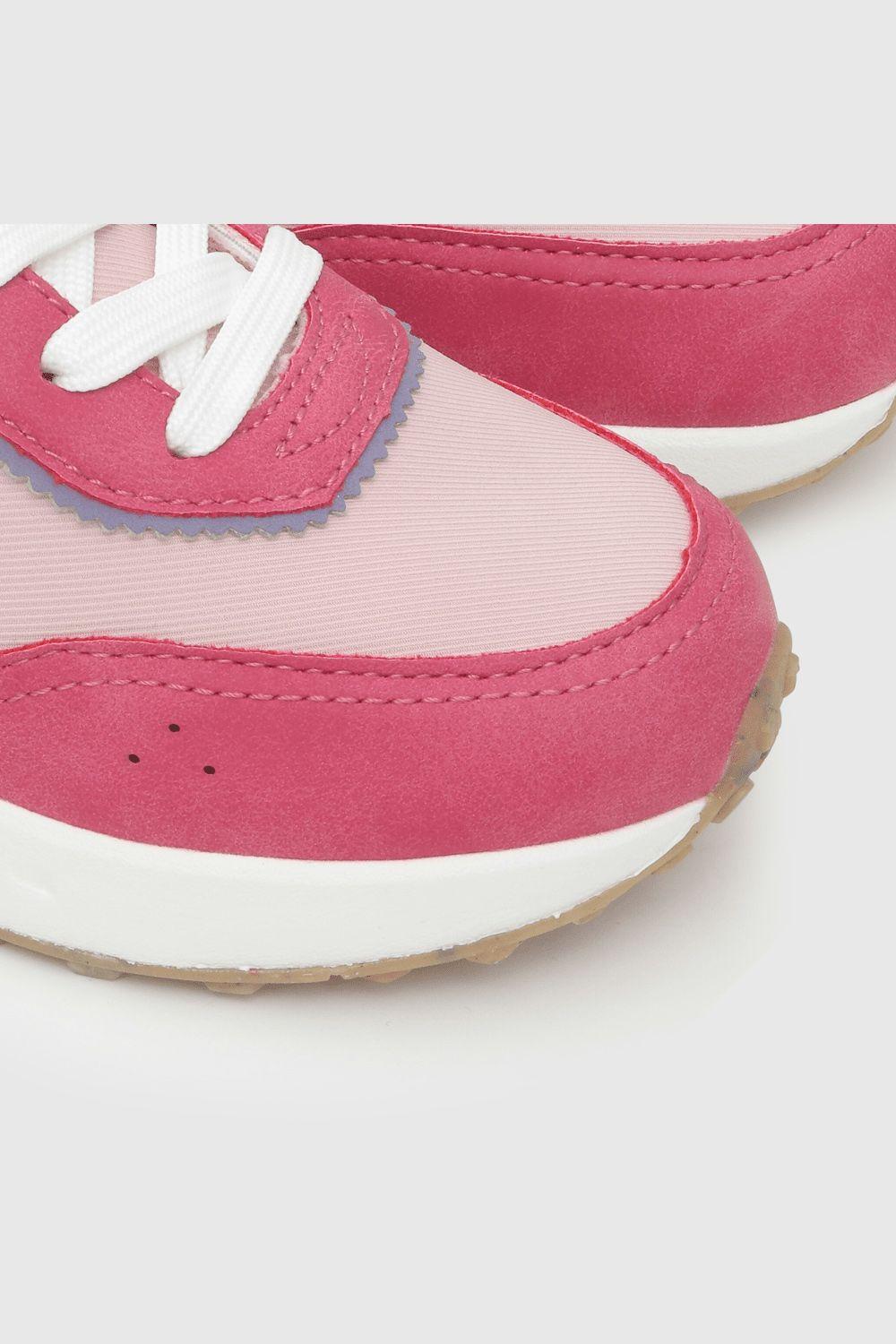 Zapatilla de niña urbana reciclada chicle (28 a 38)-4