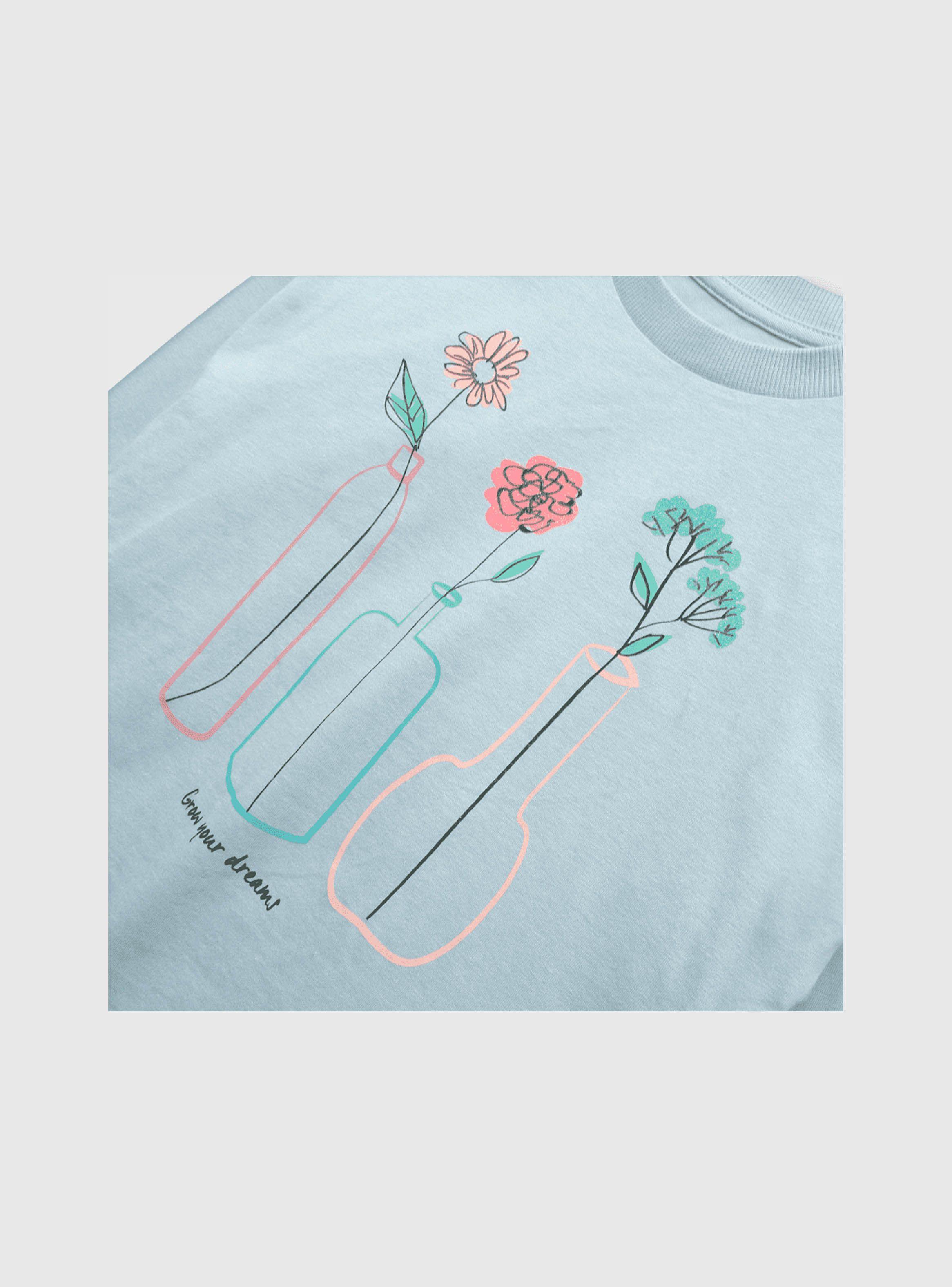 Polera Niña Celeste (2 A 12 Años) Colloky-2