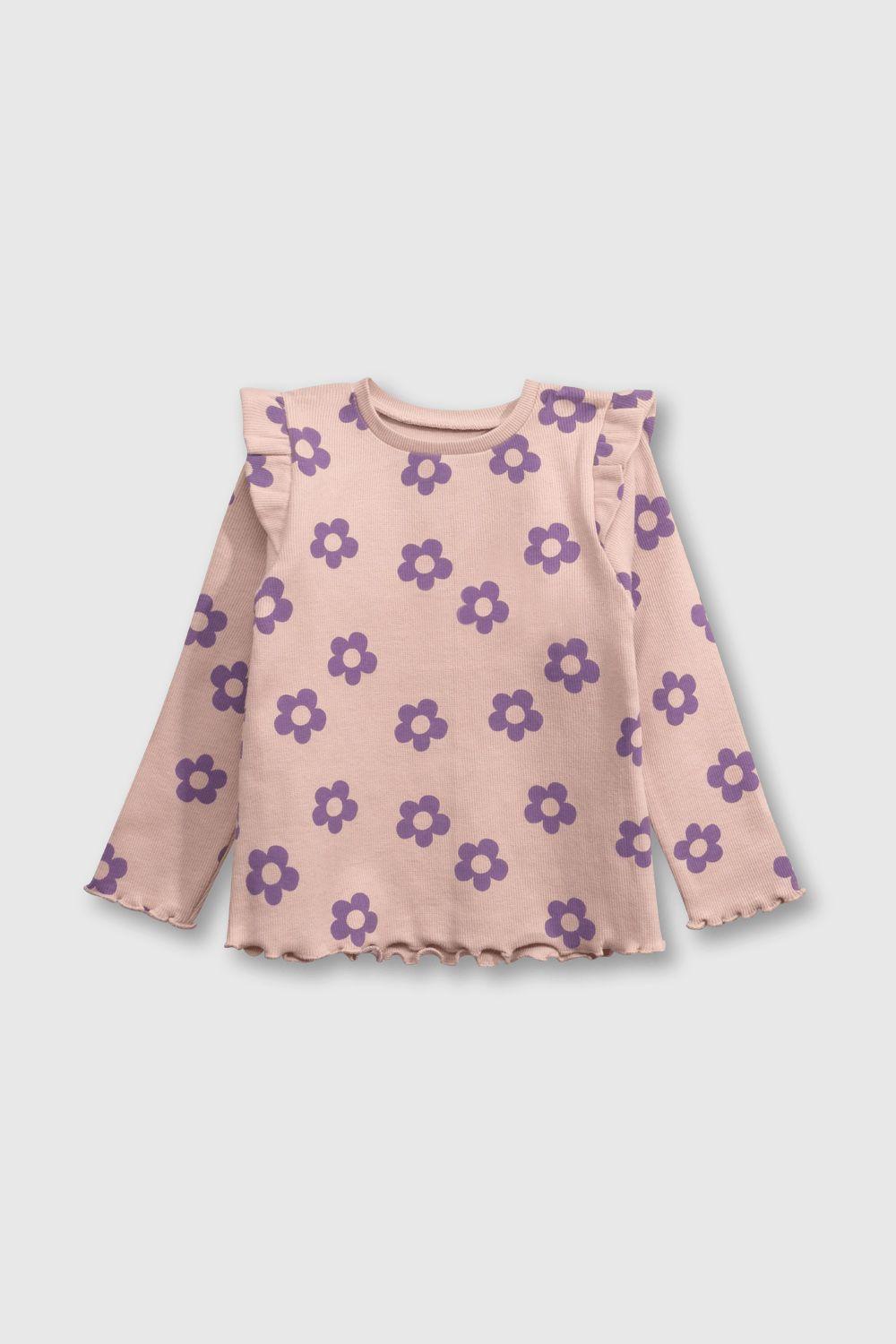 Polera Rosado de Niña-0