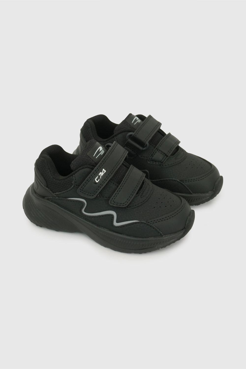Zapatilla Negro Unisex niño 7402 Colloky-0