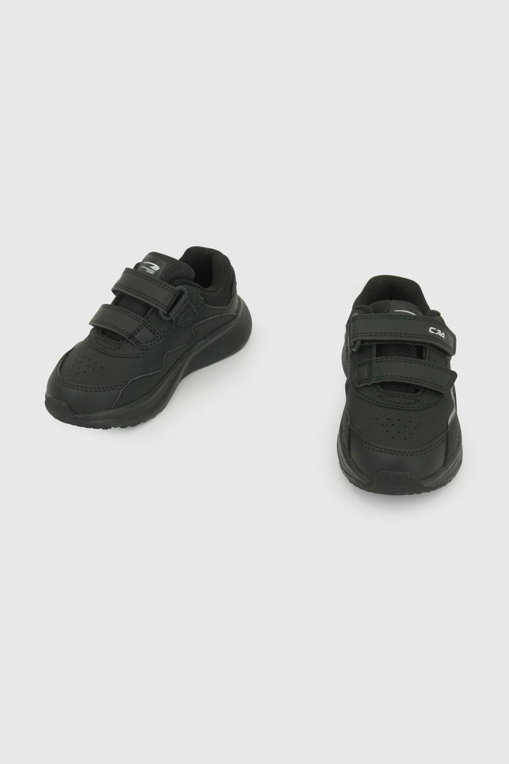 Zapatilla Negro Unisex niño 7402 Colloky-3