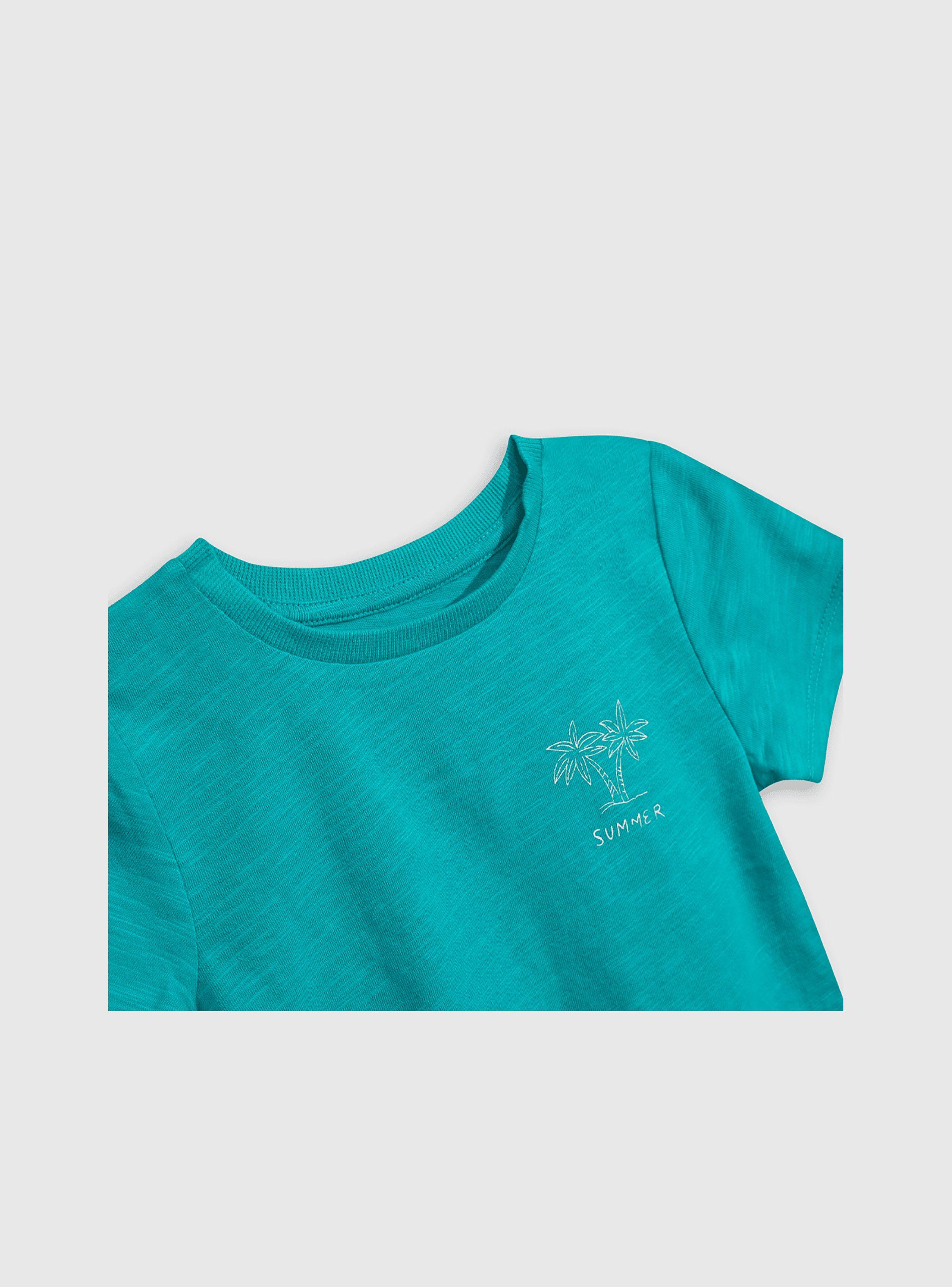 Polera Niño Verde 55052 Colloky-2
