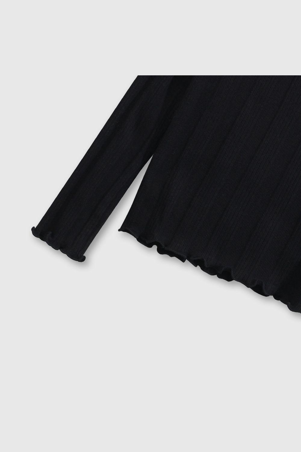 Polera Básica Negra-2