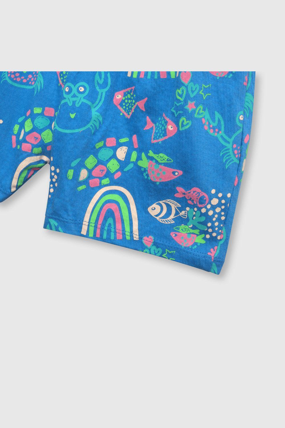 Entero de bebé niña liviano royal blue (3 a 36 meses)-3