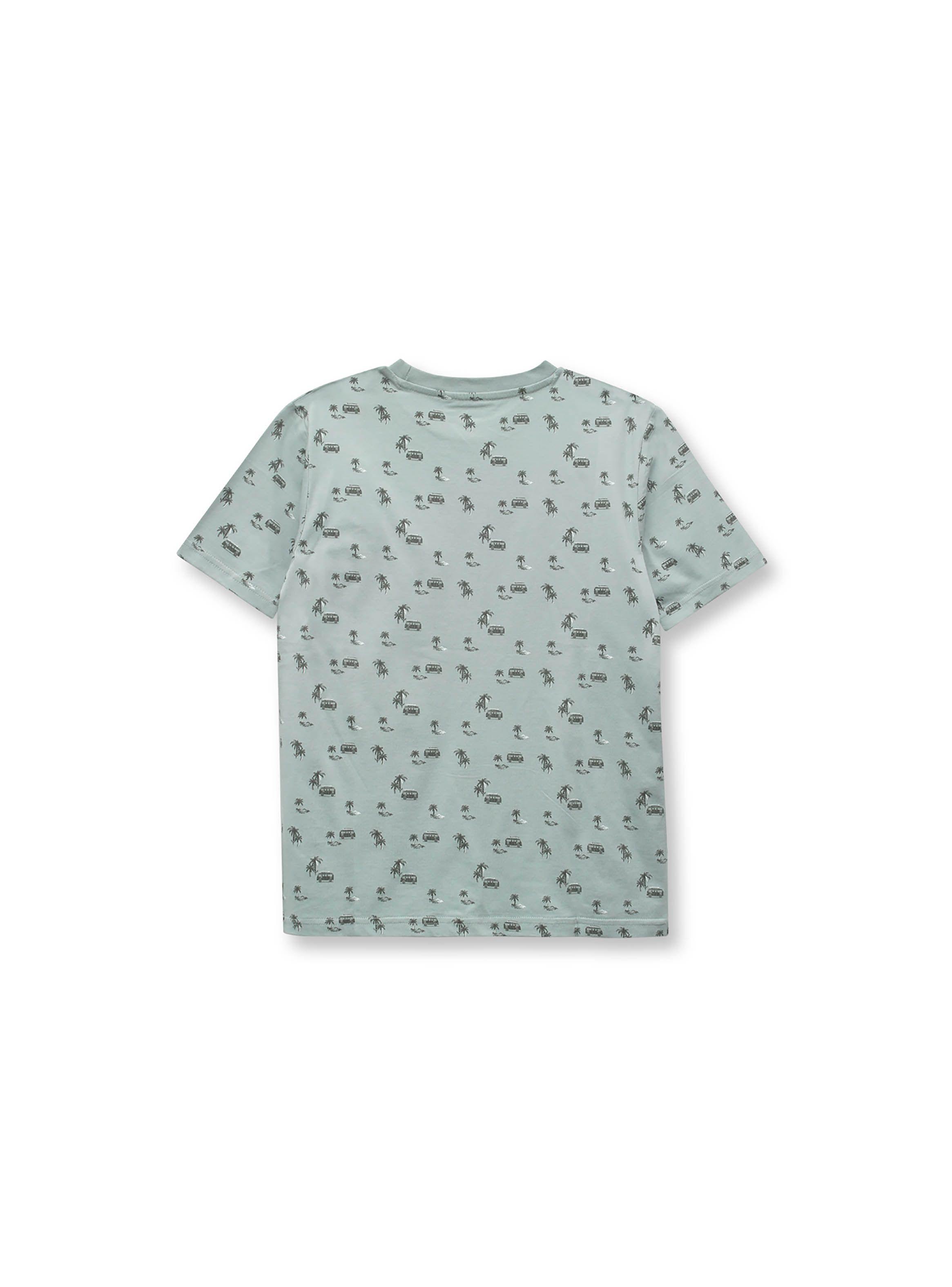 Polera De Niño Summer Verde (2 A 12 Años) Colloky-1