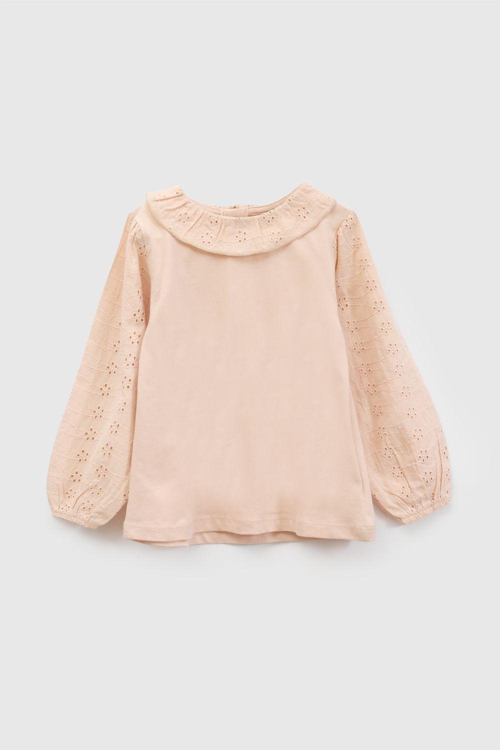 Polera Niña Rosado 8071 Colloky-0