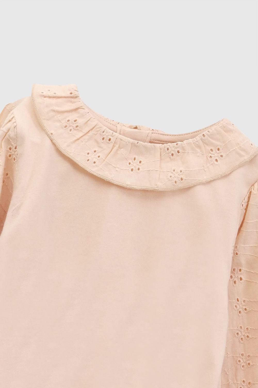 Polera Niña Rosado 8071 Colloky-2