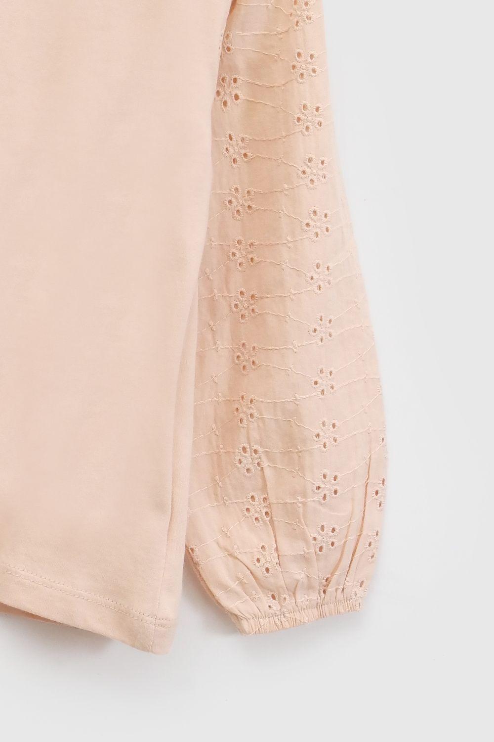 Polera Niña Rosado 8071 Colloky-3