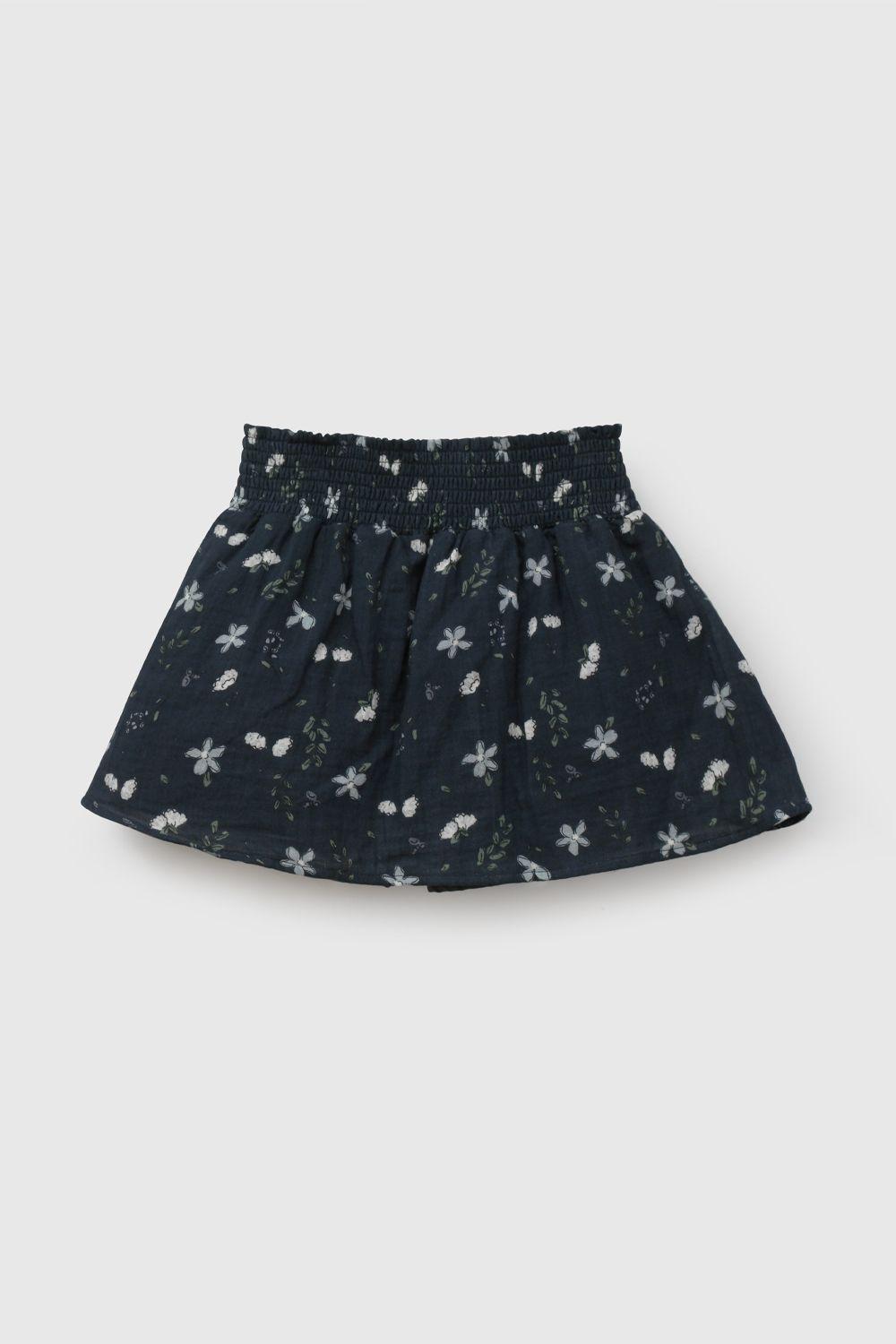 Falda Celeste Niña 7552 Colloky-1