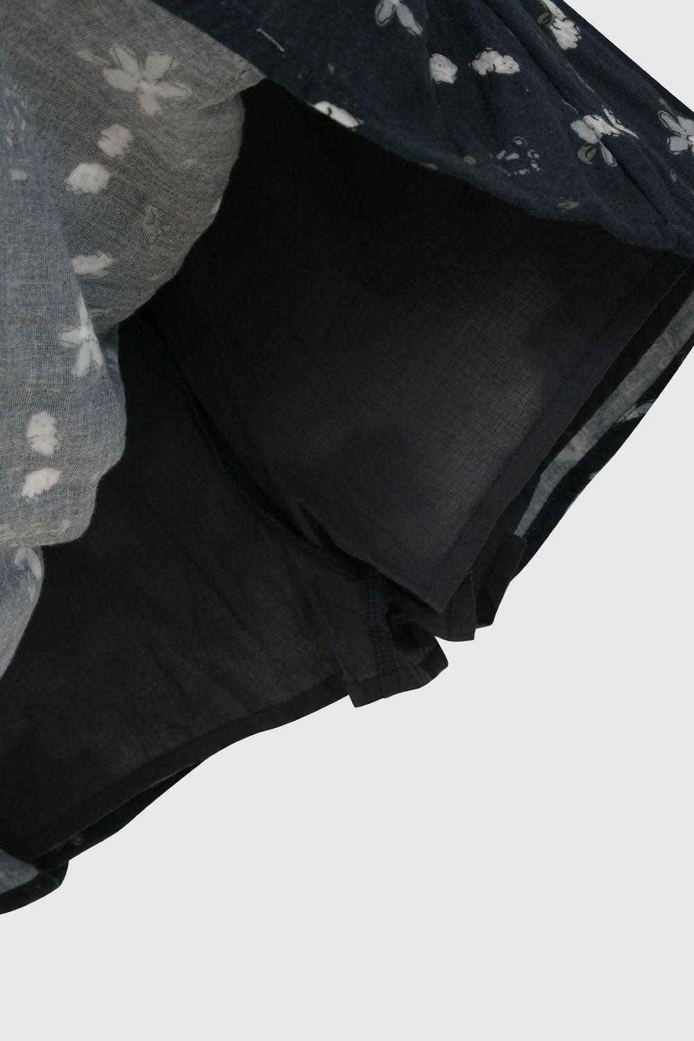 Falda Celeste Niña 7552 Colloky-2