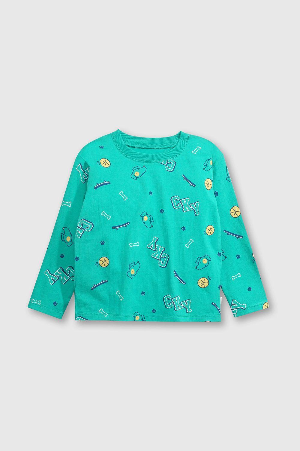 Polera Verde de Niño-0