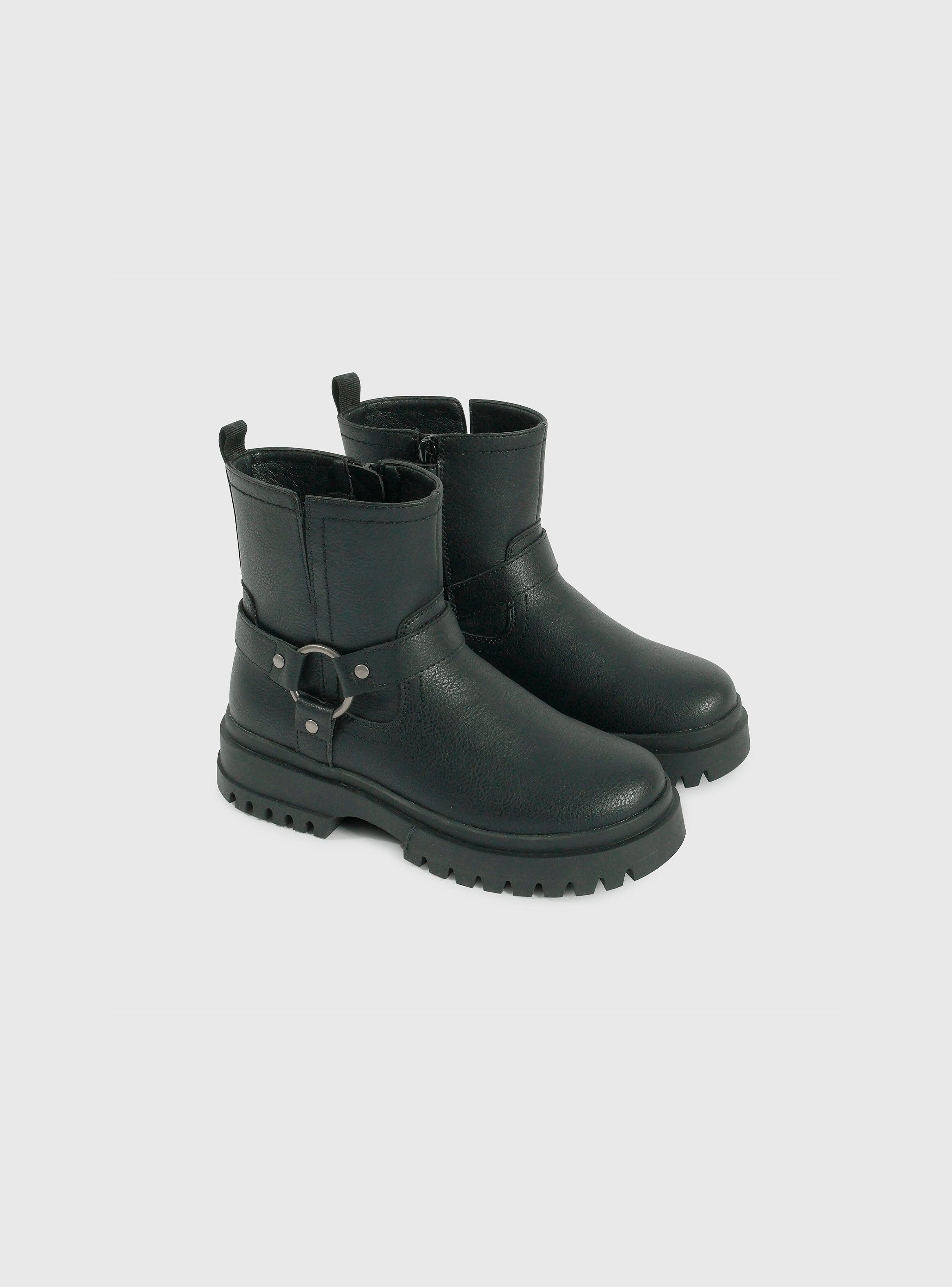 Bootie Niña Negro 56468 Colloky-0
