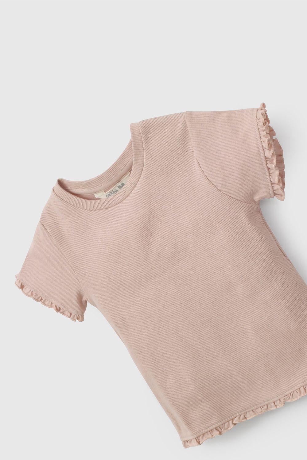 Polera Niña Rosado 58024 Colloky-2