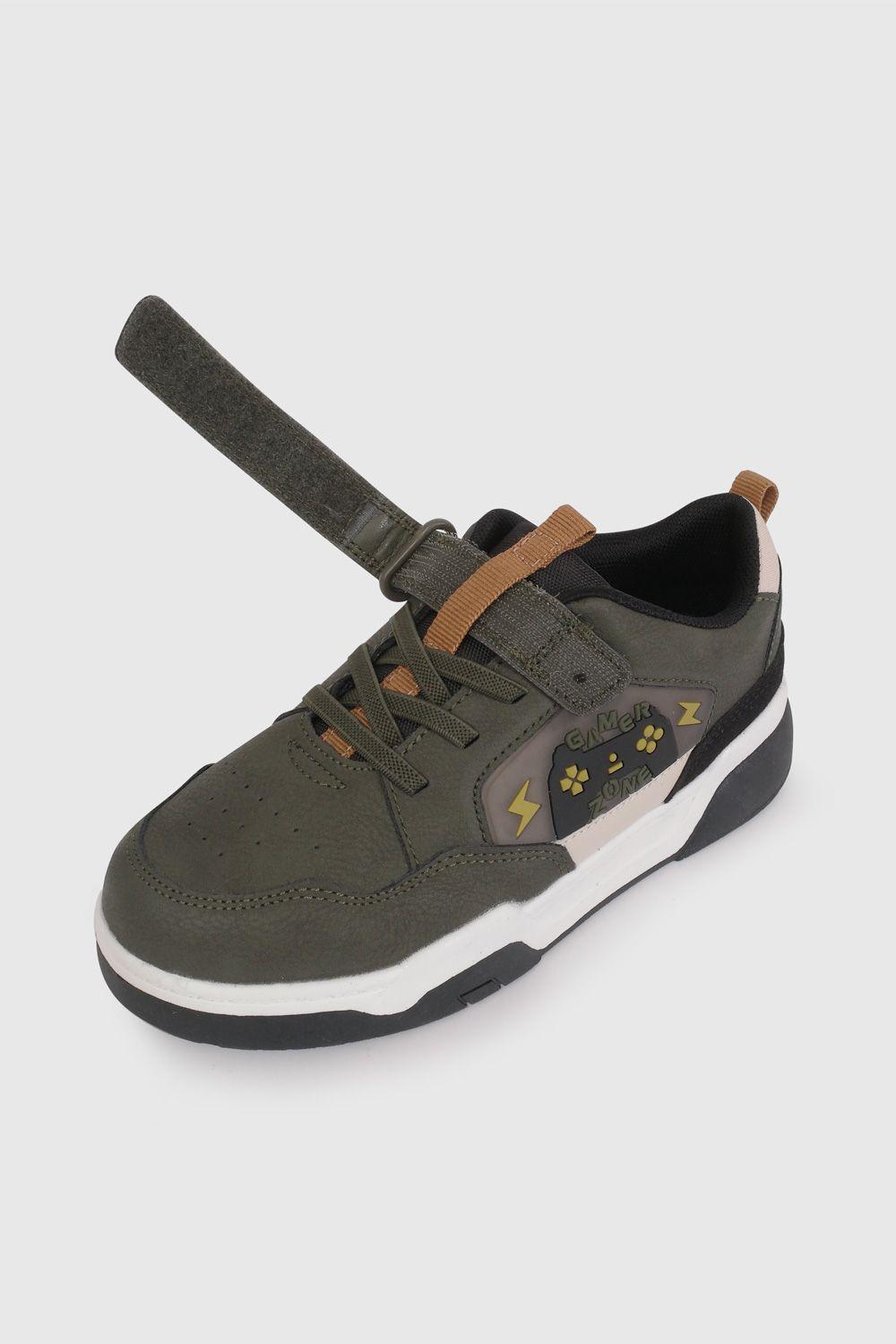 Zapatilla Niño Verde 57537 Colloky-5