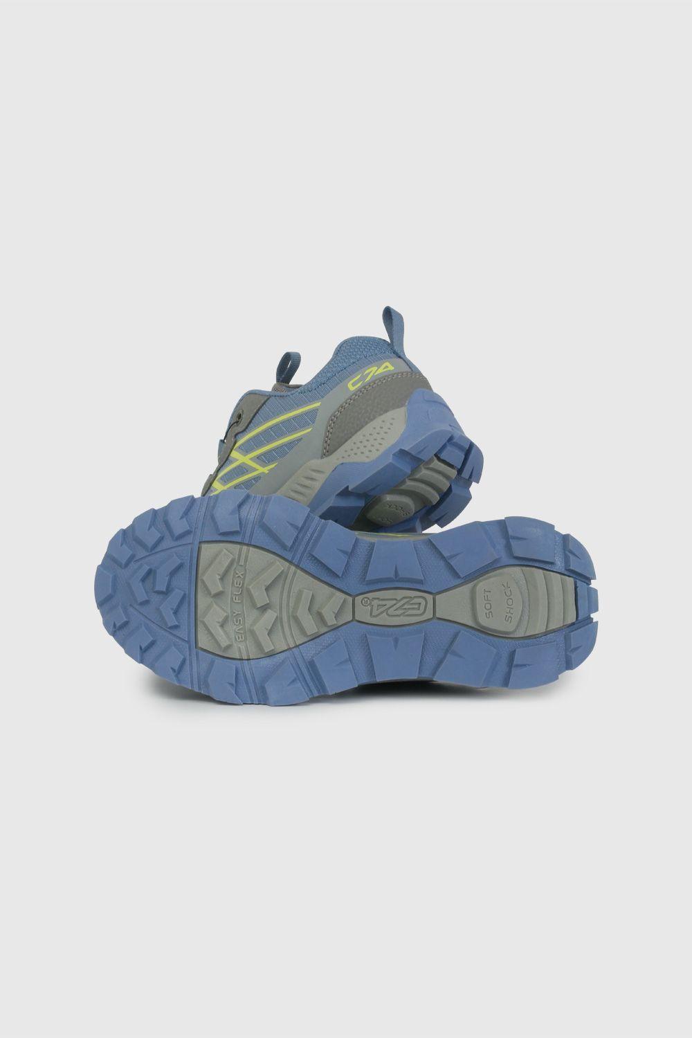 Zapatilla Outdoor Azul Cordón Elasticado 58110350V26-2