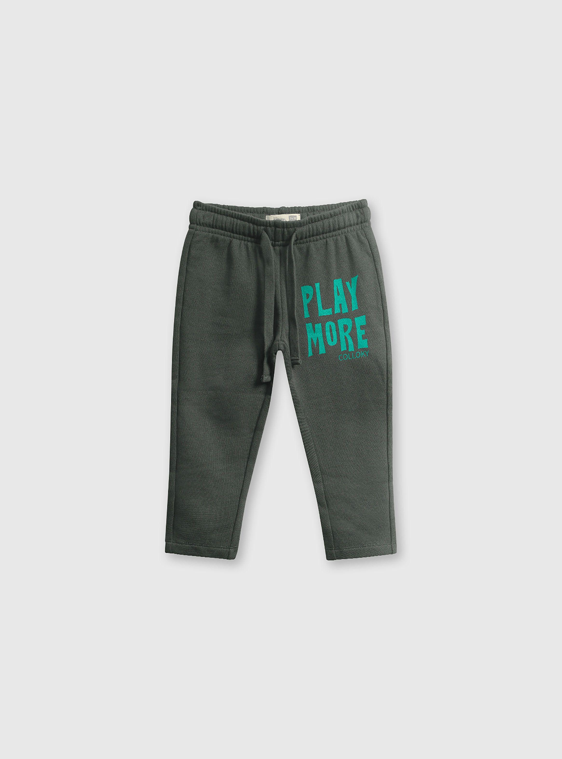 Pantalon Buzo Niño Gris 52963 Colloky-0