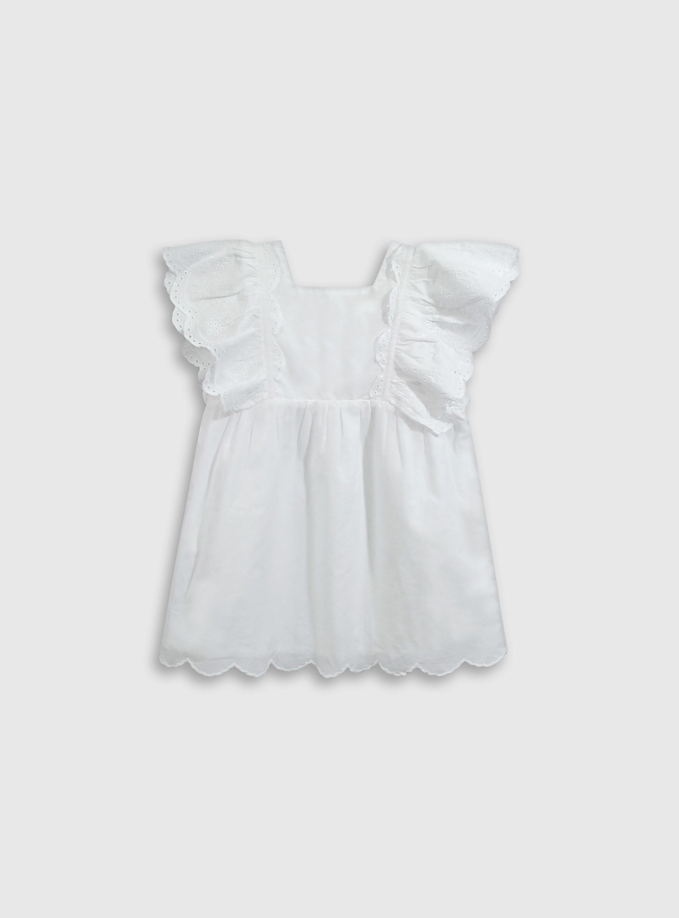 Vestido Niña Blanco 54895 Colloky-0