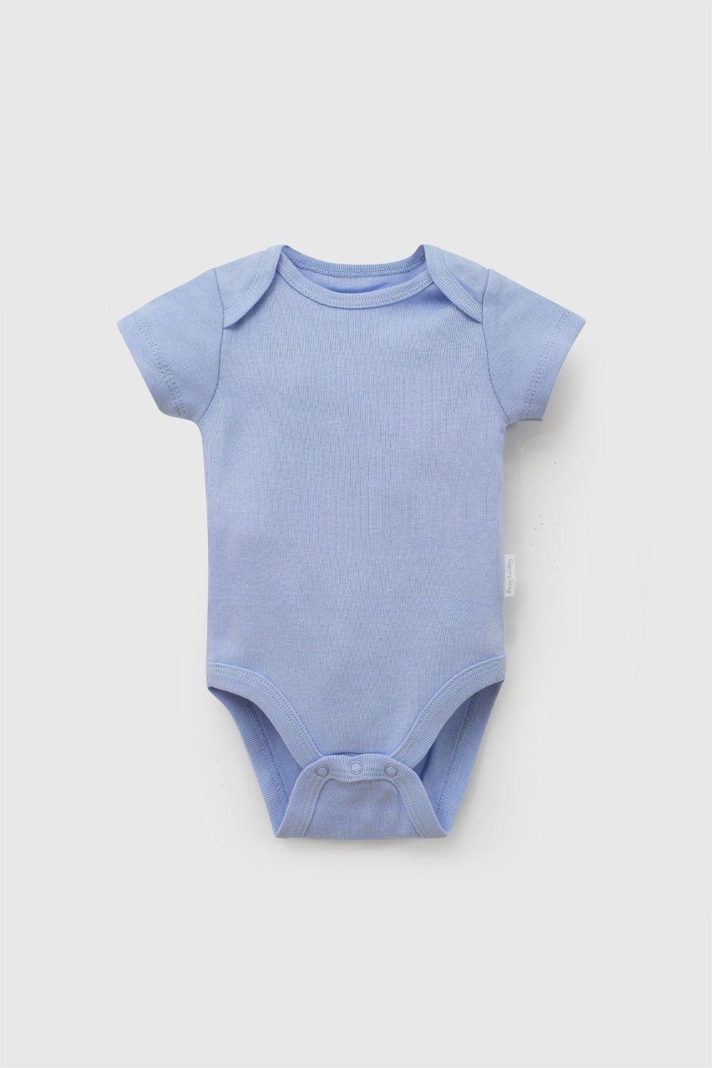 Set Body Cangrejos Rib Celeste Niño 0/3M a 11/2-2A Colloky-3