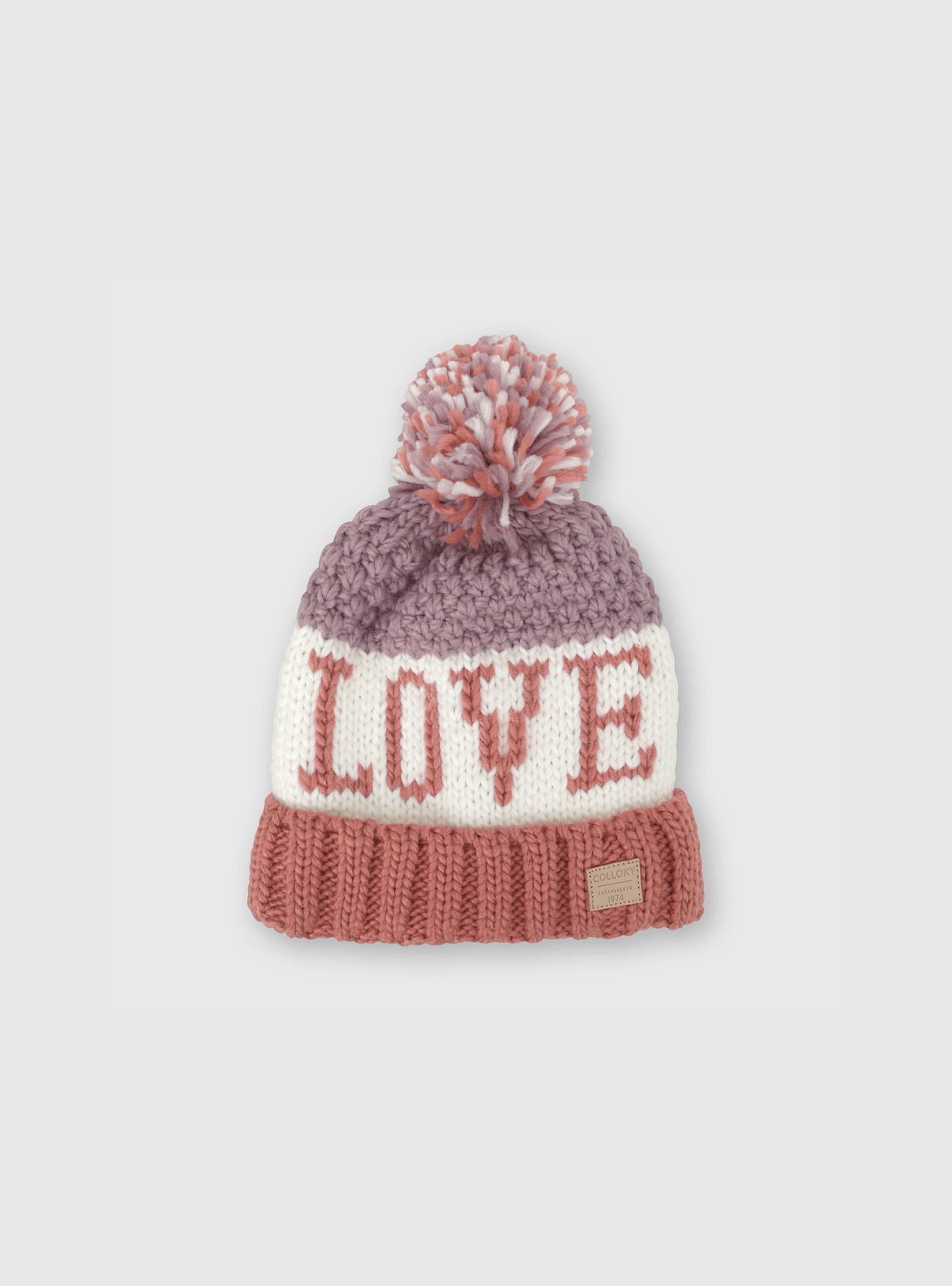 Gorro Niña Rosado (2 A 12 Años) Colloky-2