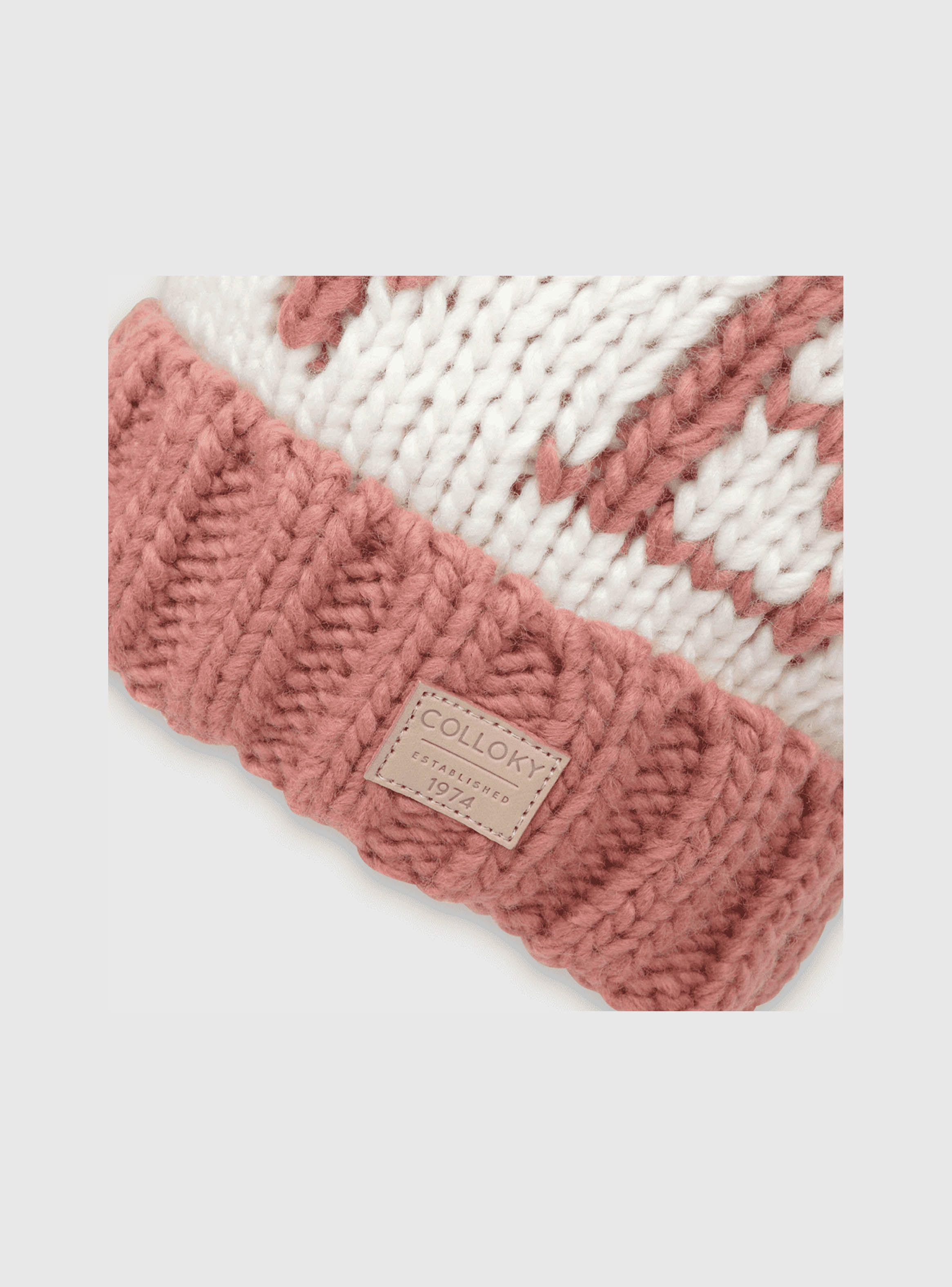 Gorro Niña Rosado (2 A 12 Años) Colloky-1