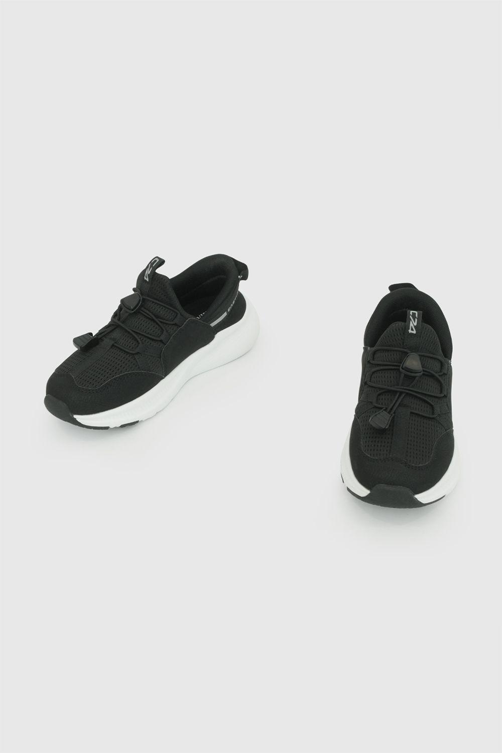 Zapatilla Sport Easy Fit Negra Unisex 28-38 Colloky-3
