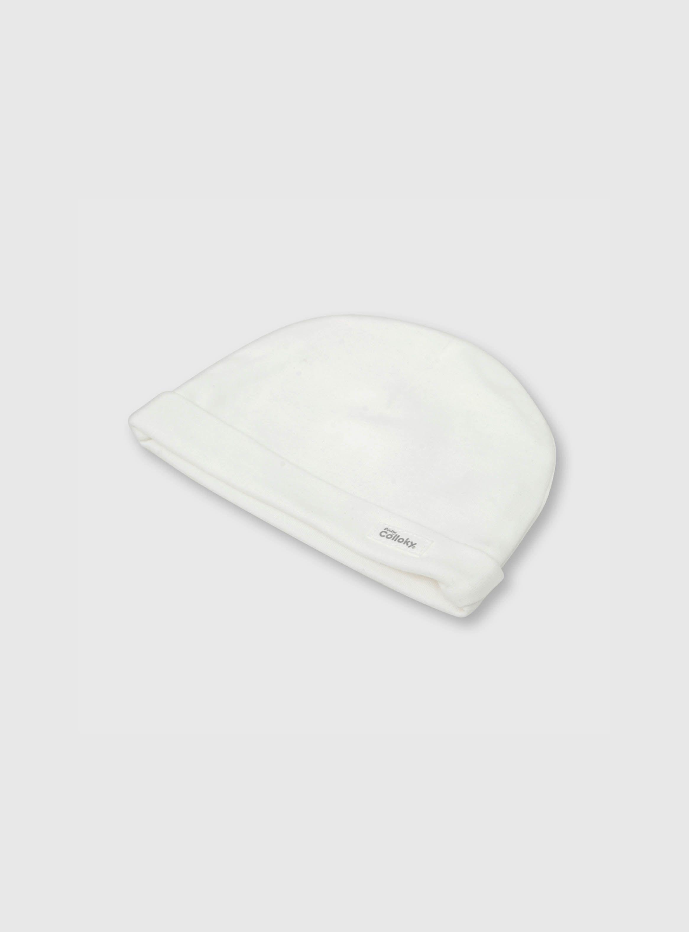 Gorro Bebé Unisex 3 Pack Blanco (Talla Única) Colloky-2