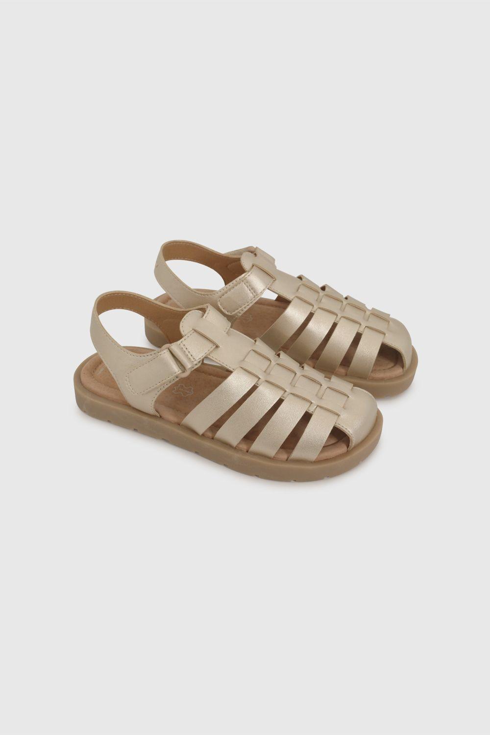 Sandalia Niña Dorado 57786 Colloky-0