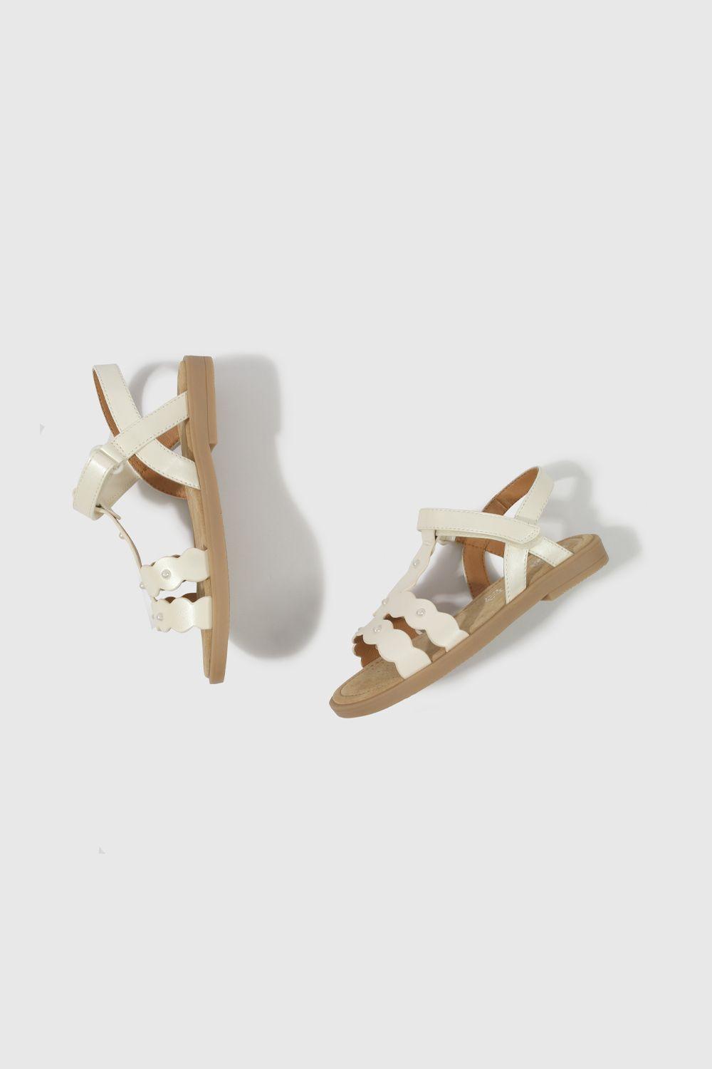 Sandalia Colección Niña Blanco 53120210V25-3