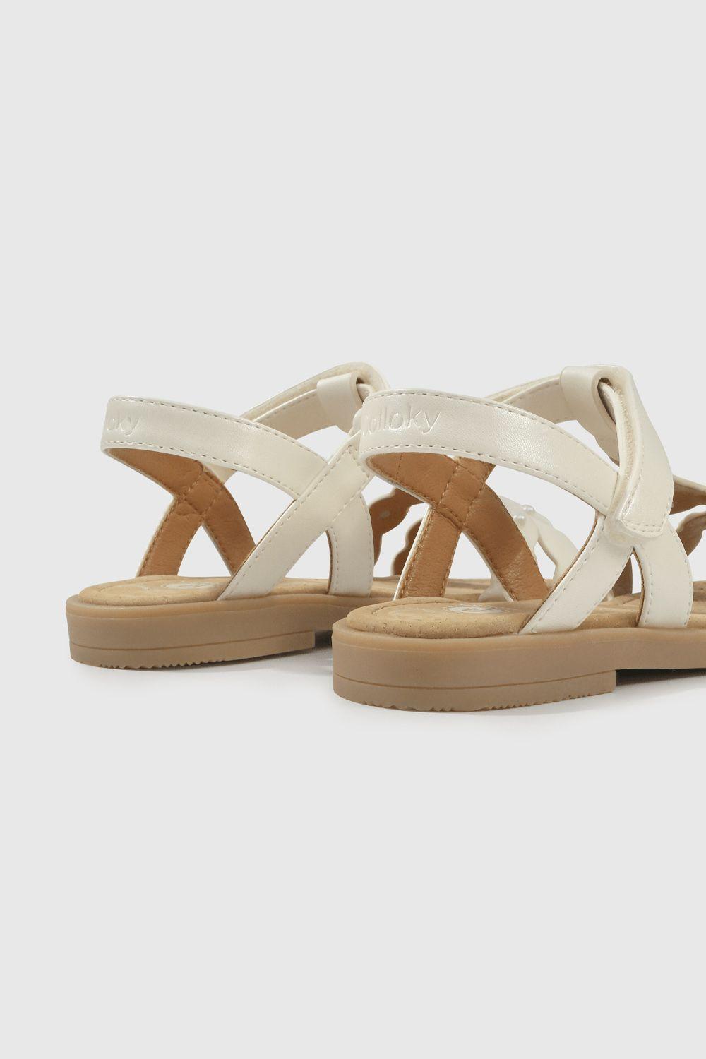 Sandalia Colección Niña Blanco 53120210V25-4