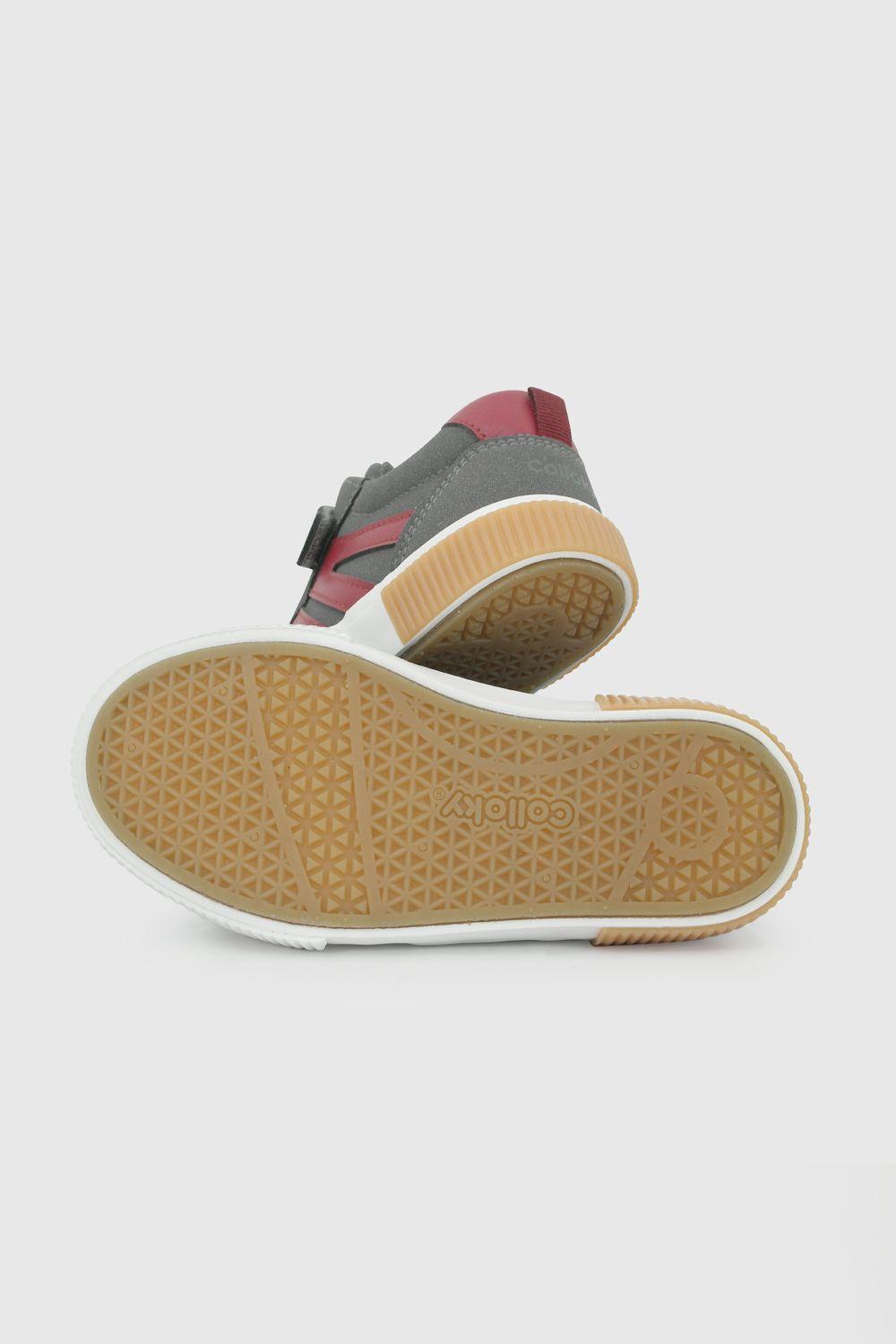Zapatilla Urbana Gris Niño 21-27 Colloky-2
