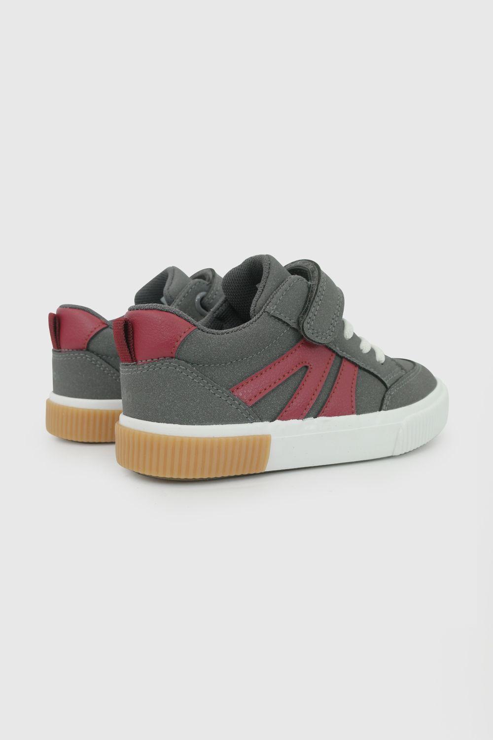 Zapatilla Urbana Gris Niño 21-27 Colloky-4