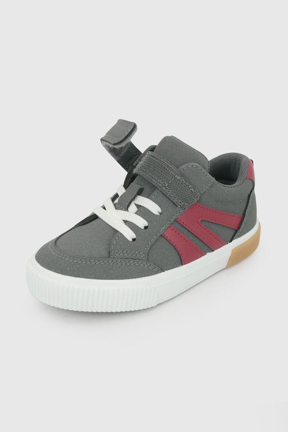 Zapatilla Urbana Gris Niño 21-27 Colloky-5