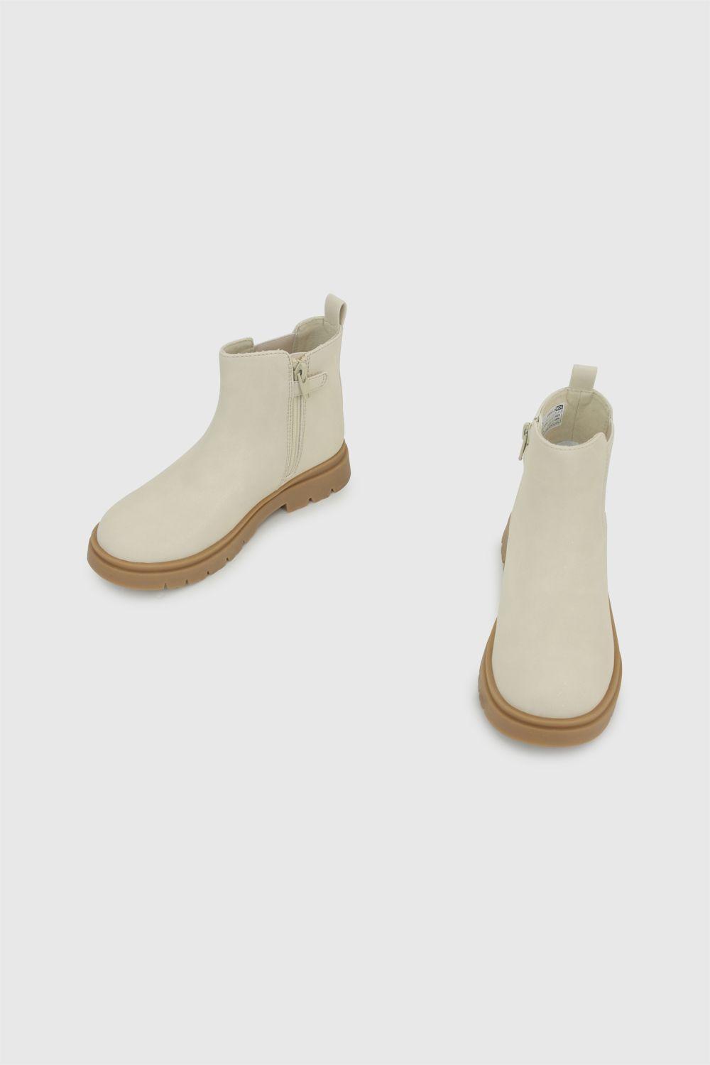 Botin Niña Dorado 7660 Colloky-3