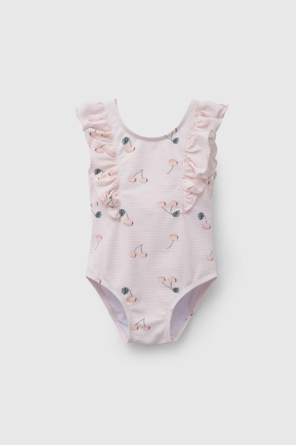 Traje De Baño UV Rosado Cerezas De Niña TBLY1031V26-0